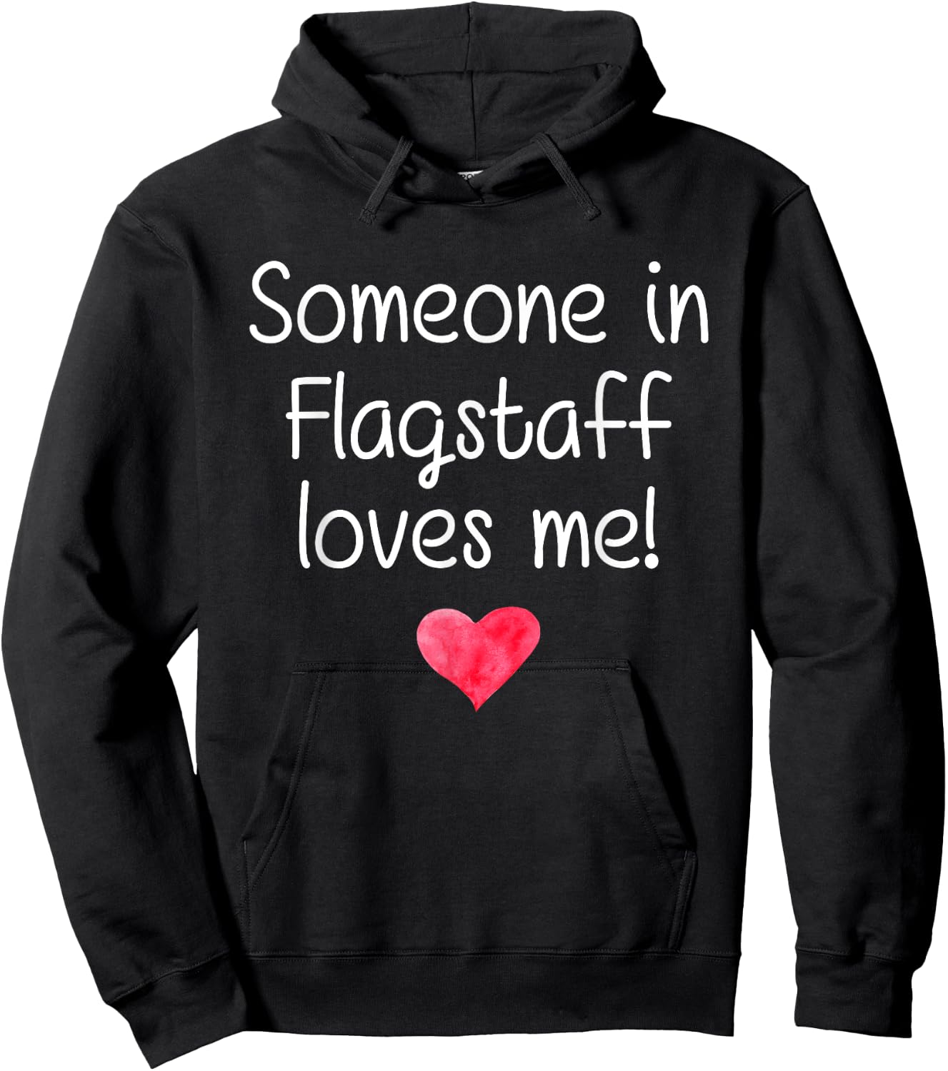 Someone In FLAGSTAFF AZ ARIZONA Loves Me City Home Root Gift Hoodie - Hoodie | Black