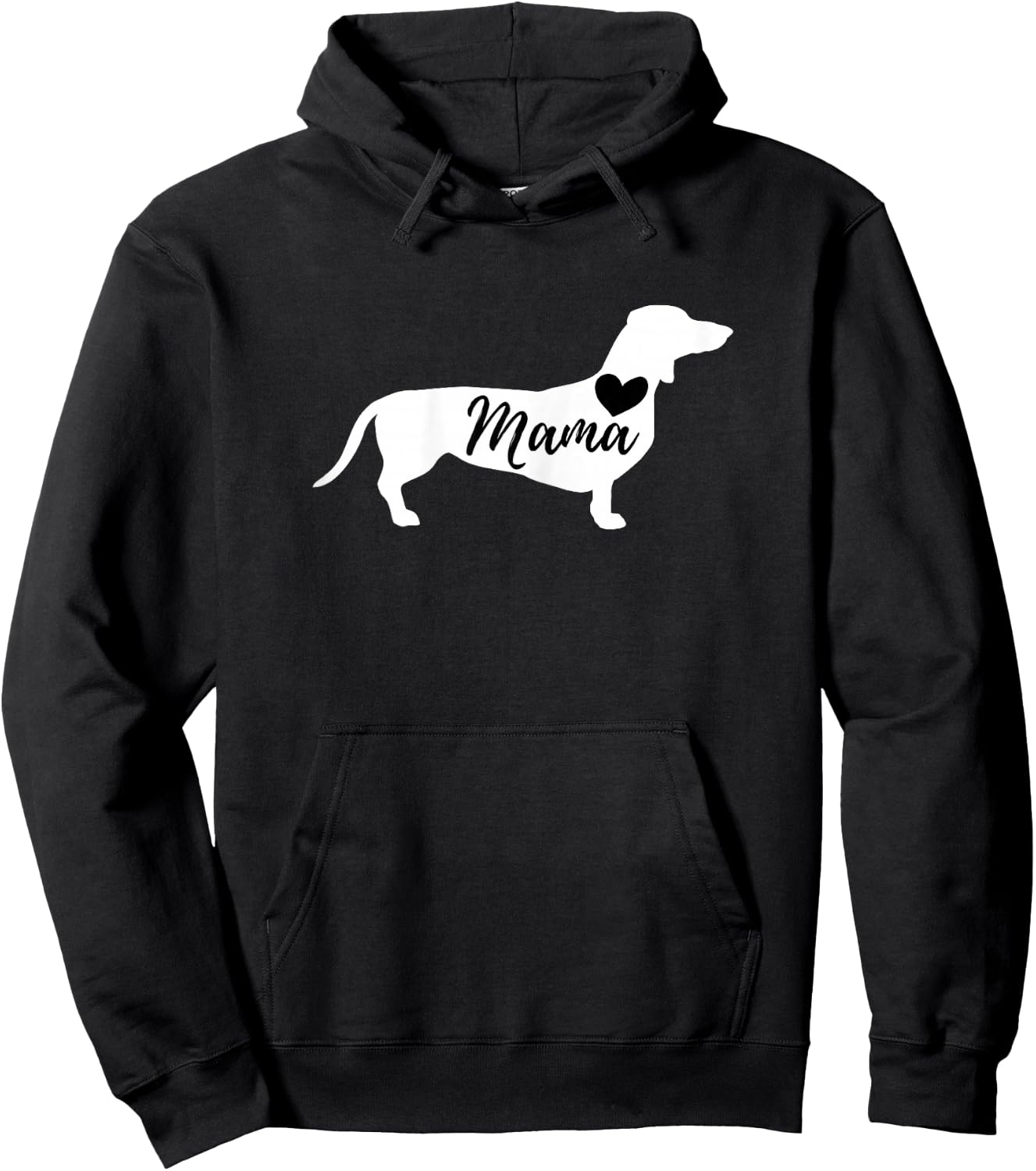 Dachshund Mama - Wiener Dog Badger Dog Sausage Dog Kids Hoodie - Hoodie | Black