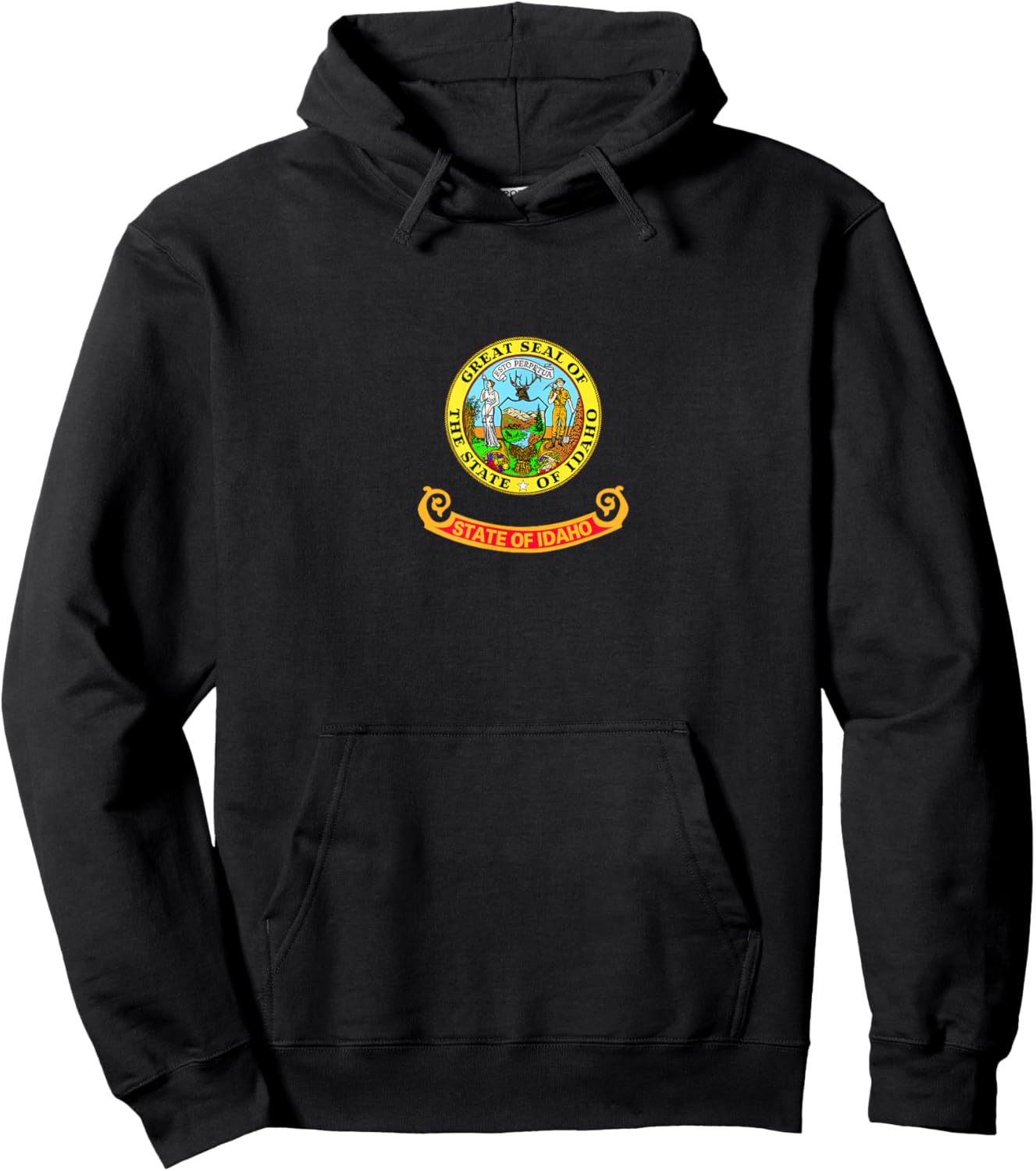 Flag of the state of Idaho Hoodie - Hoodie | Black