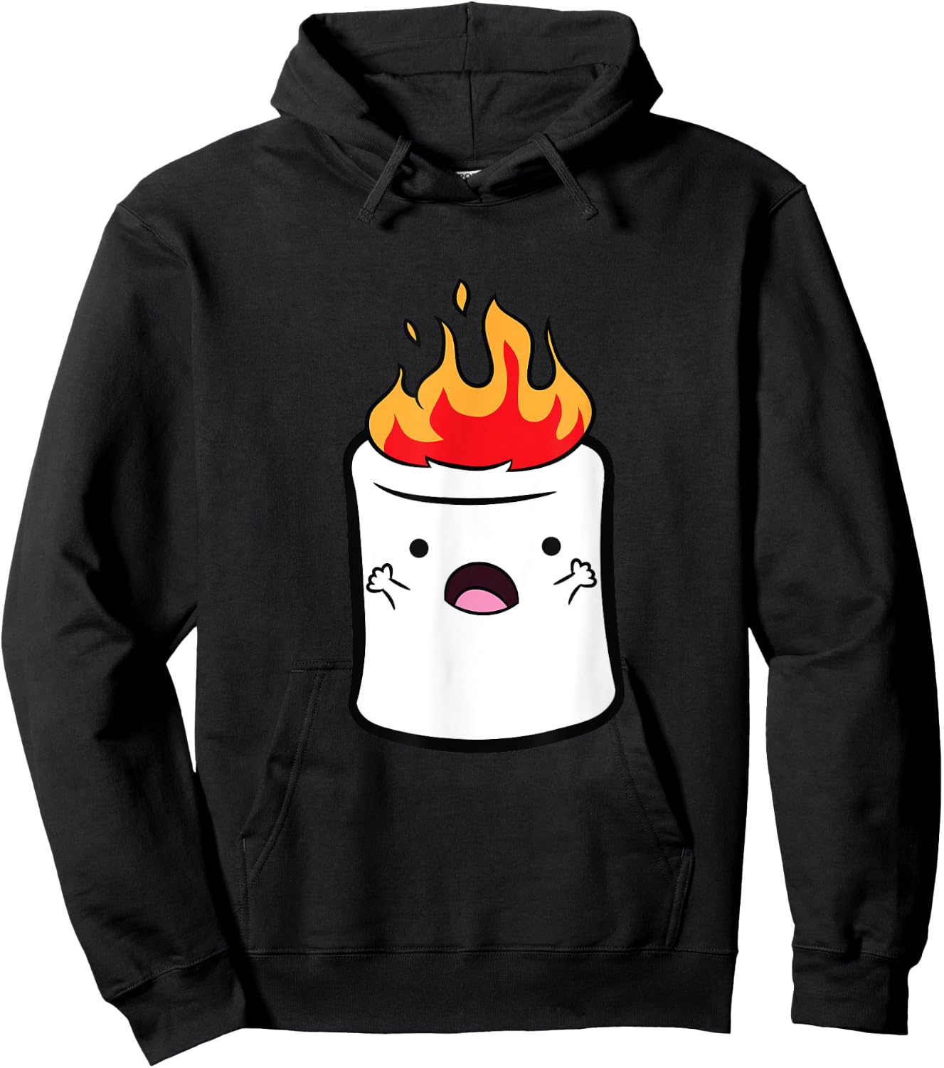 Smores S'mores Camping Marshmallow Halloween Marshmallows Hoodie - Hoodie | Black