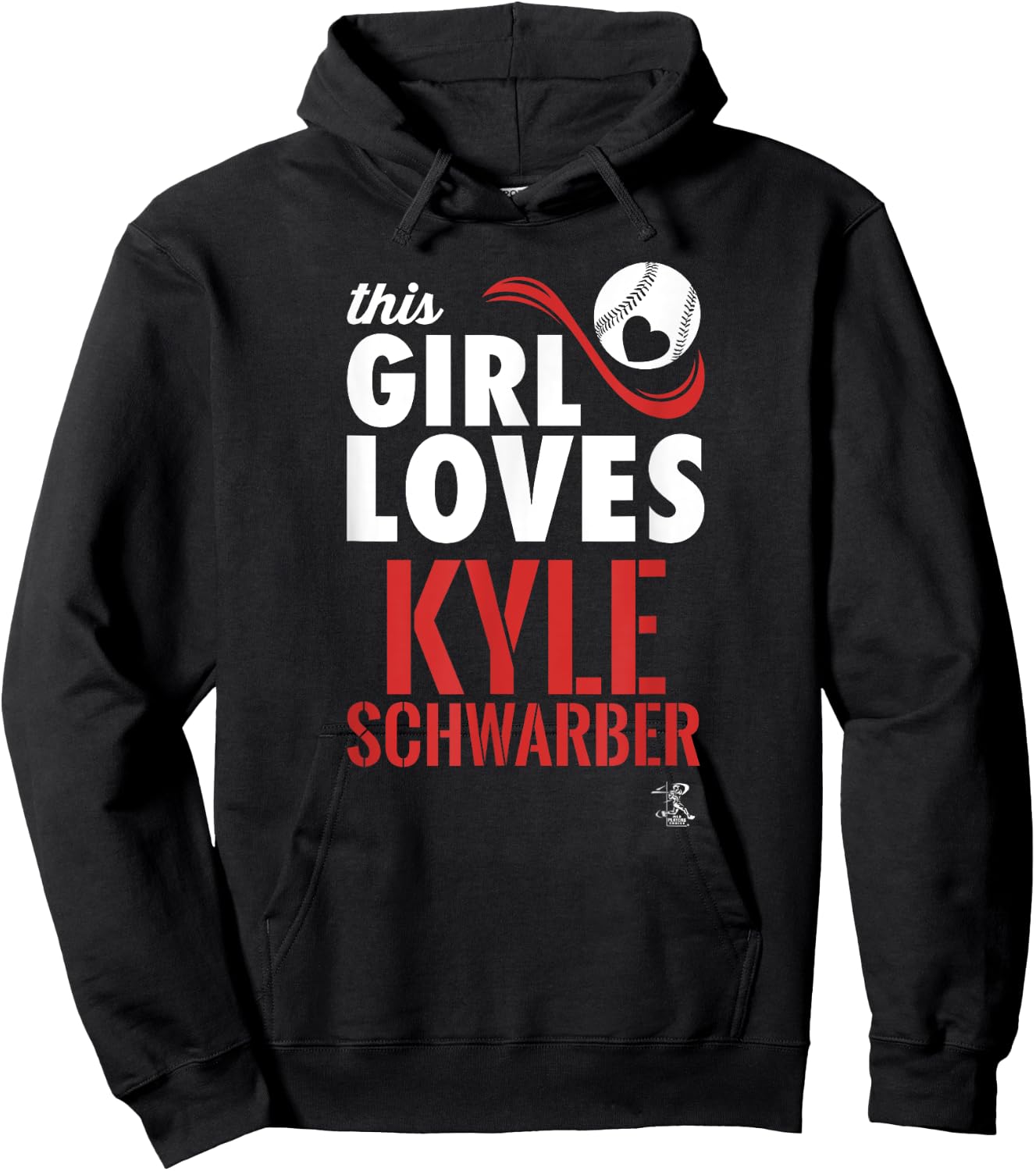 Kyle Schwarber This Girl Loves Gameday Hoodie - Hoodie | Black