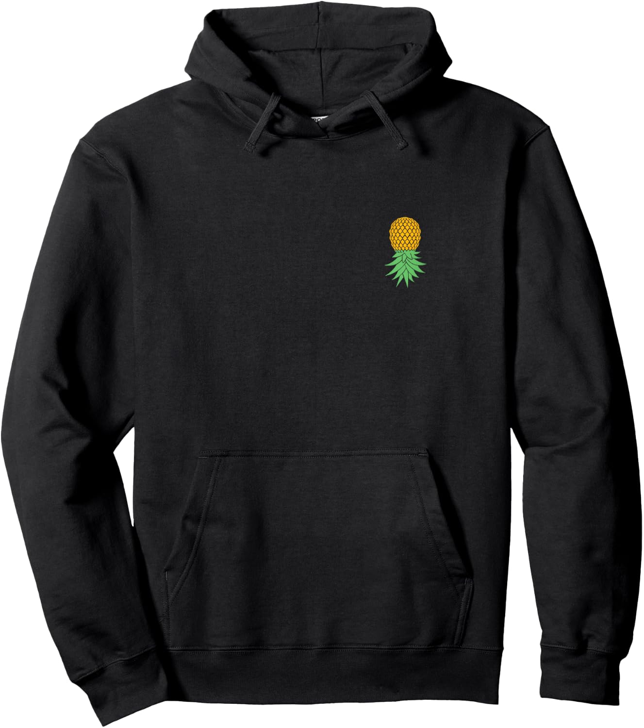 Subtle for Swingers Upside Down Pineapple Hoodie - Hoodie | Black