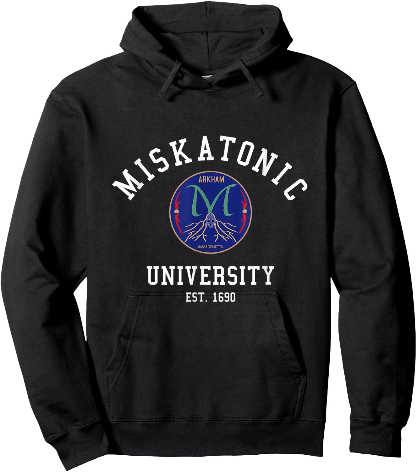 Miskatonic University - emblem logo Hoodie - Hoodie | Black