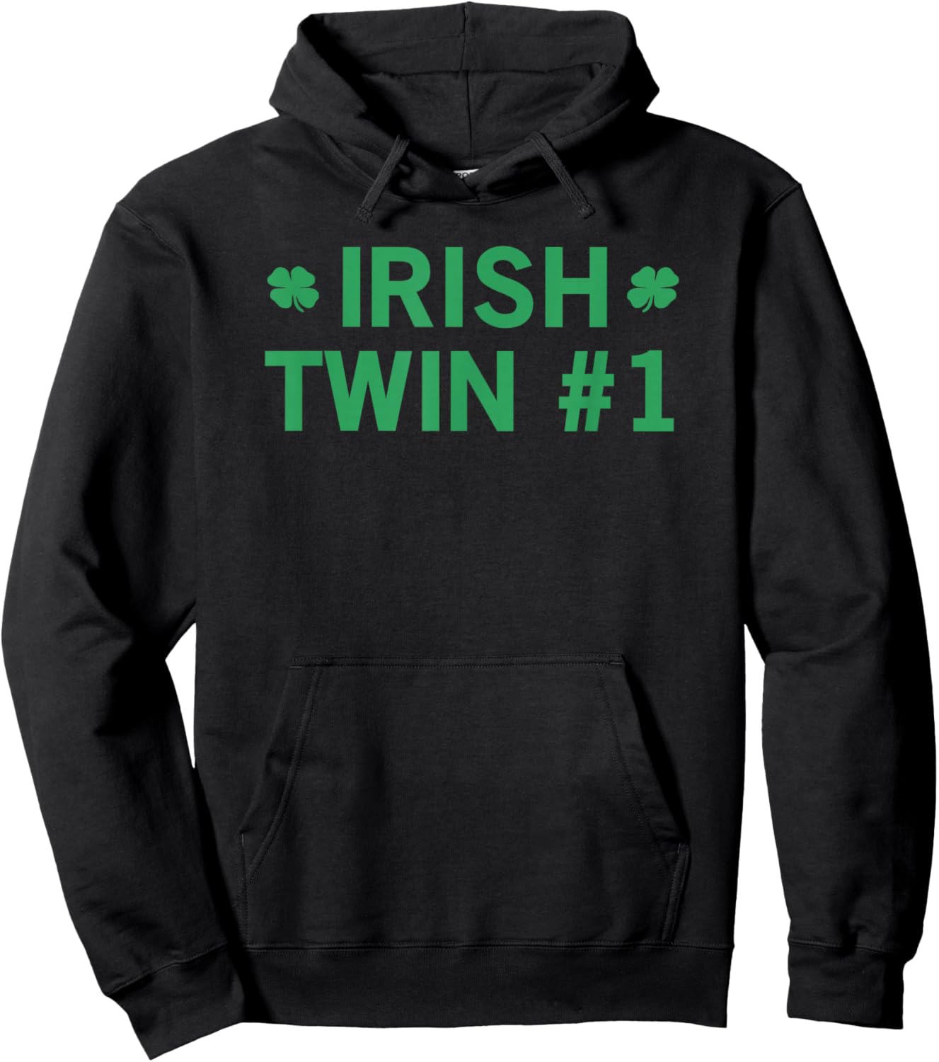 Irish Twin 1 Hoodie - Hoodie | Black