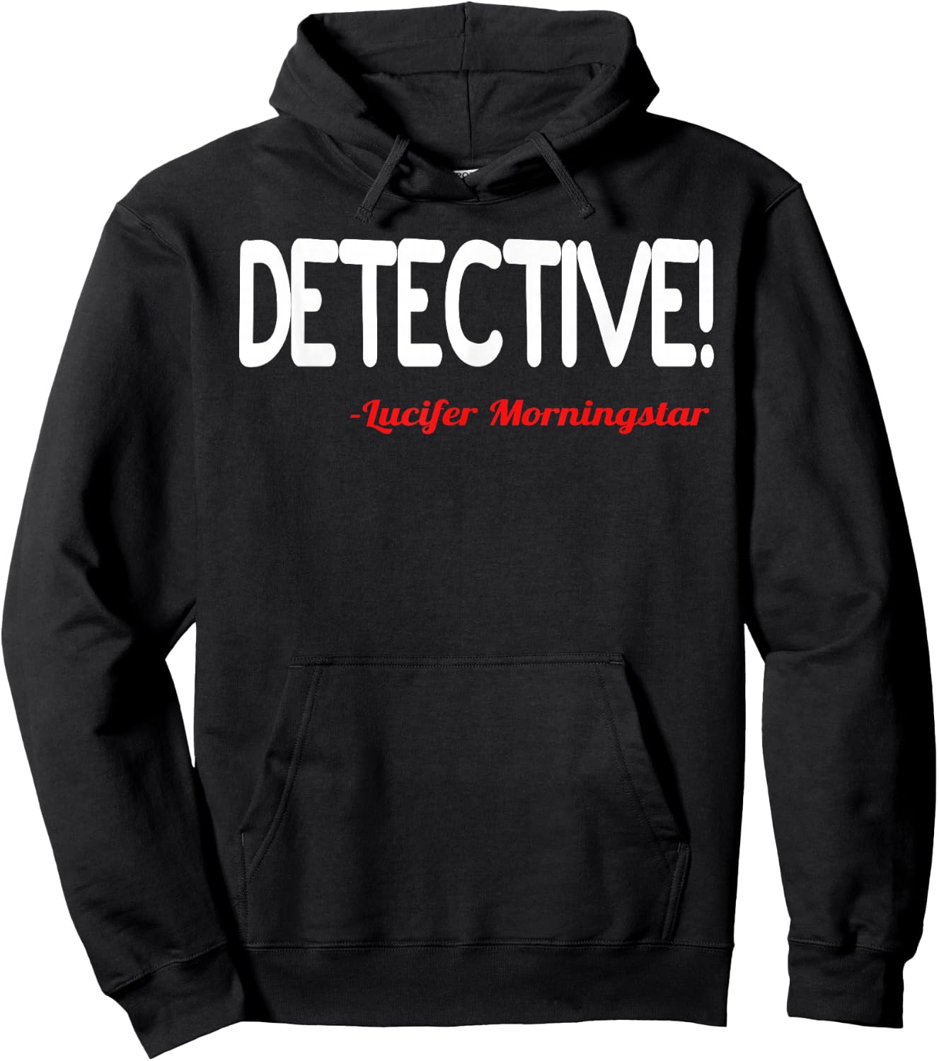 Detective Lucifer Hoodie - Hoodie | Black