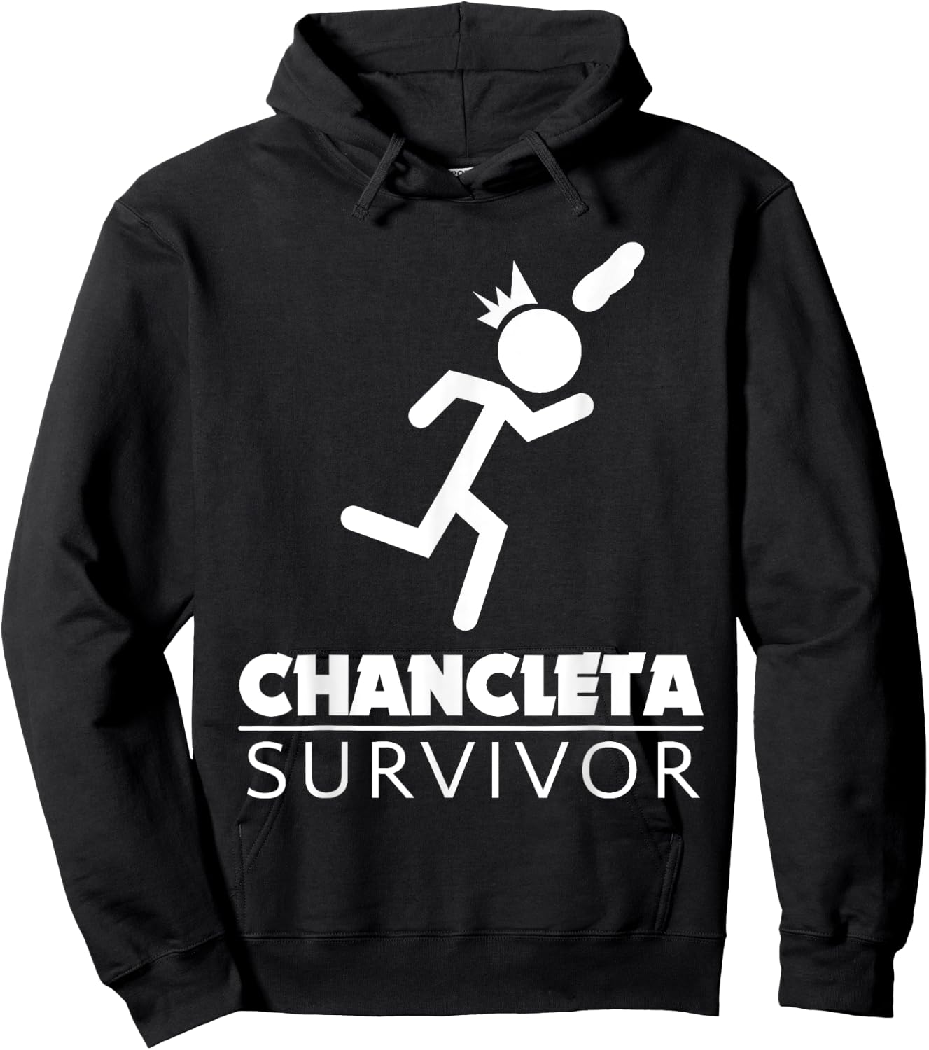Chancleta Survivor - Puerto Rican Culture - Gift Hoodie - Hoodie | Black