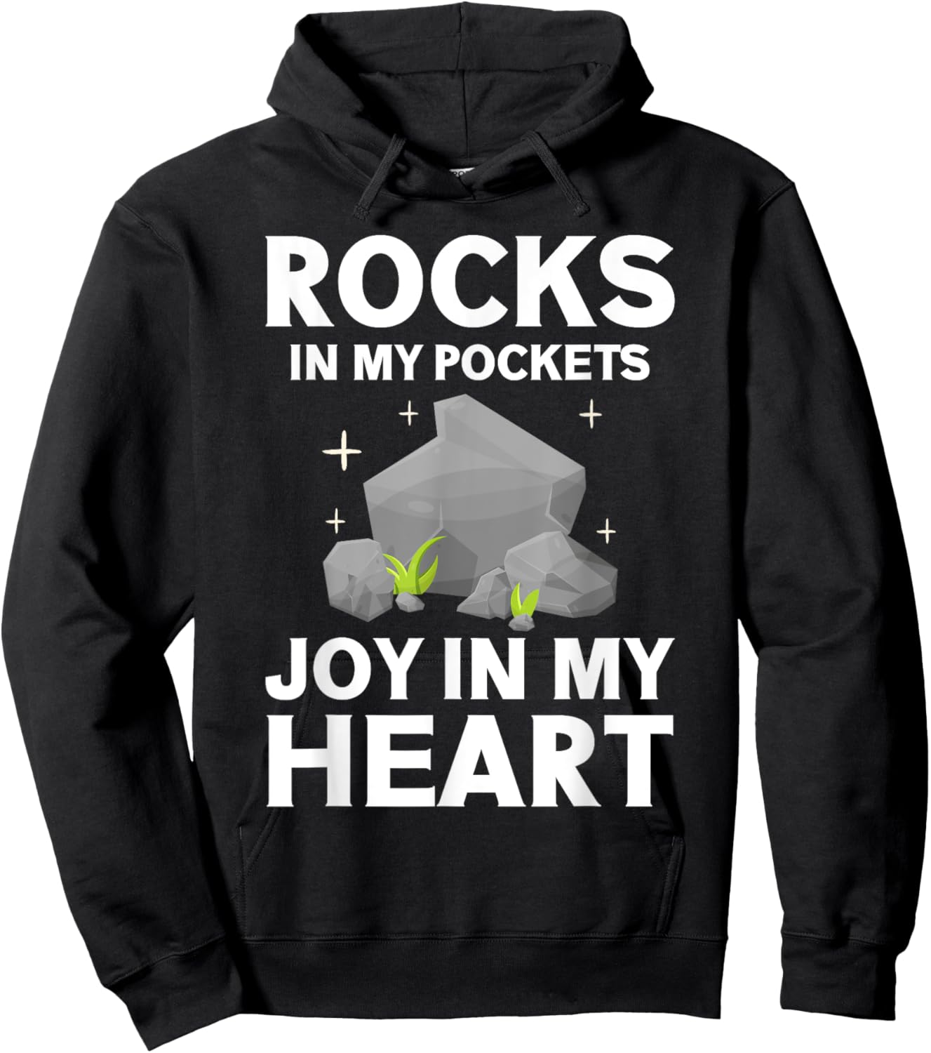 Rocks in My Pockets Joy in My Heart Mineral Collection Hoodie - Hoodie | Black