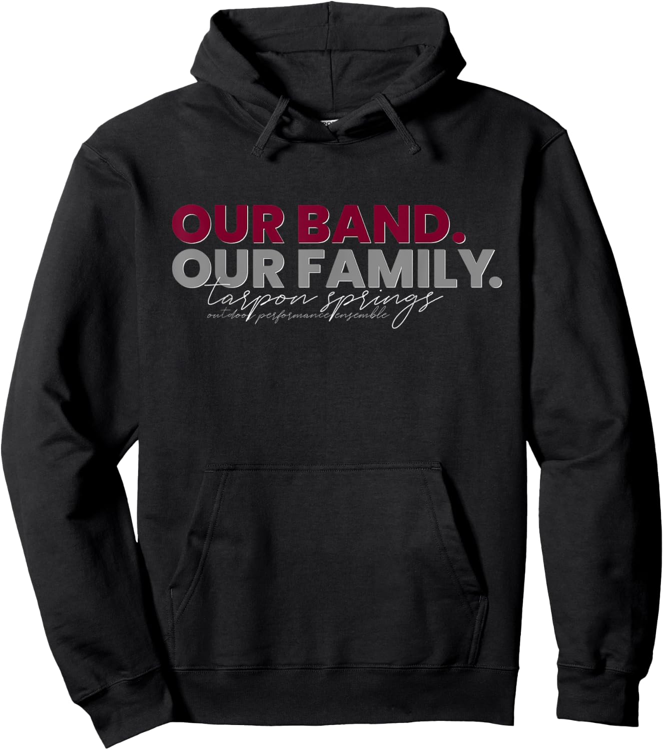 Unique Tarpon Springs Marching Band Hoodie - Hoodie | Black