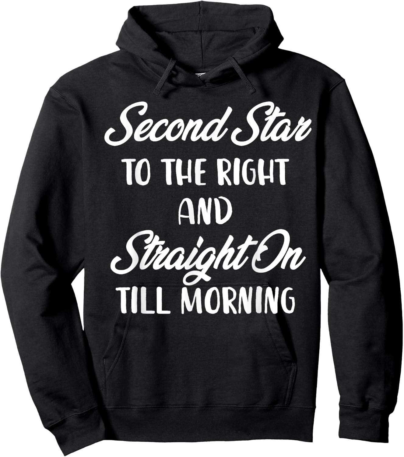 Second Star To The Right Hoodie - Hoodie | Black