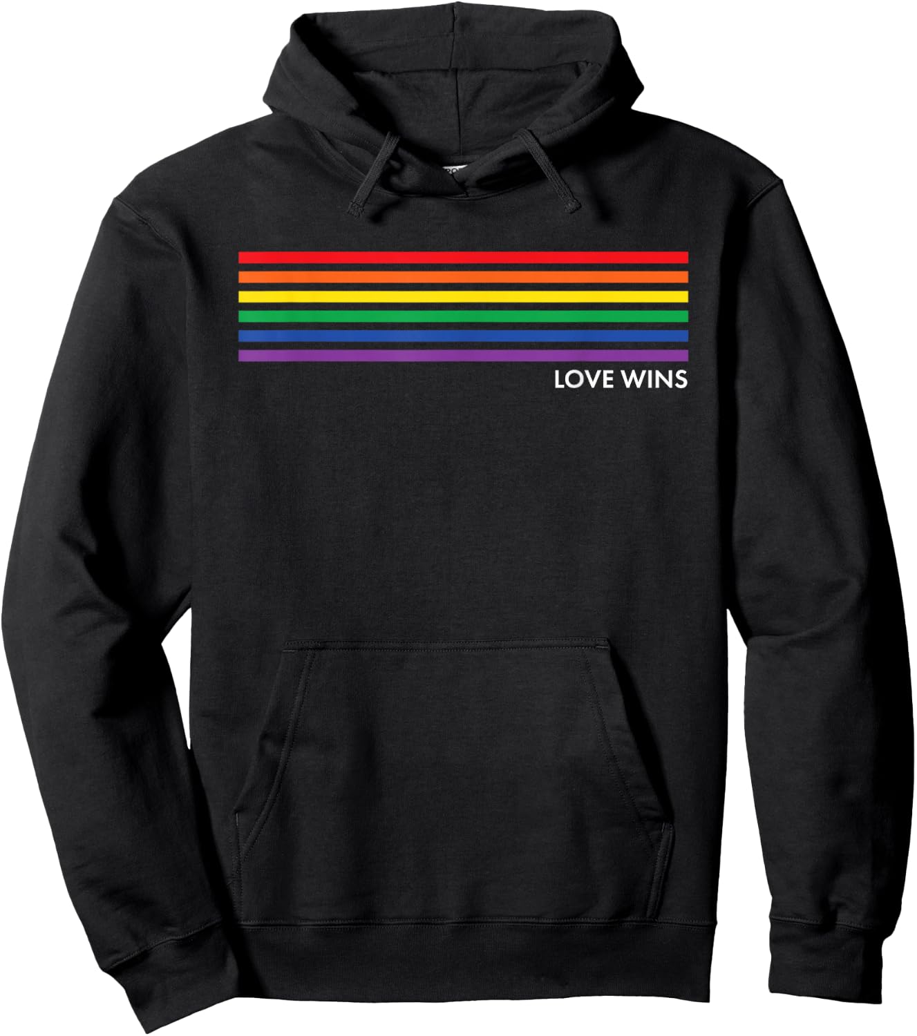 Gay Pride Rainbow Equality Gift Small Hoodie - Hoodie | Black