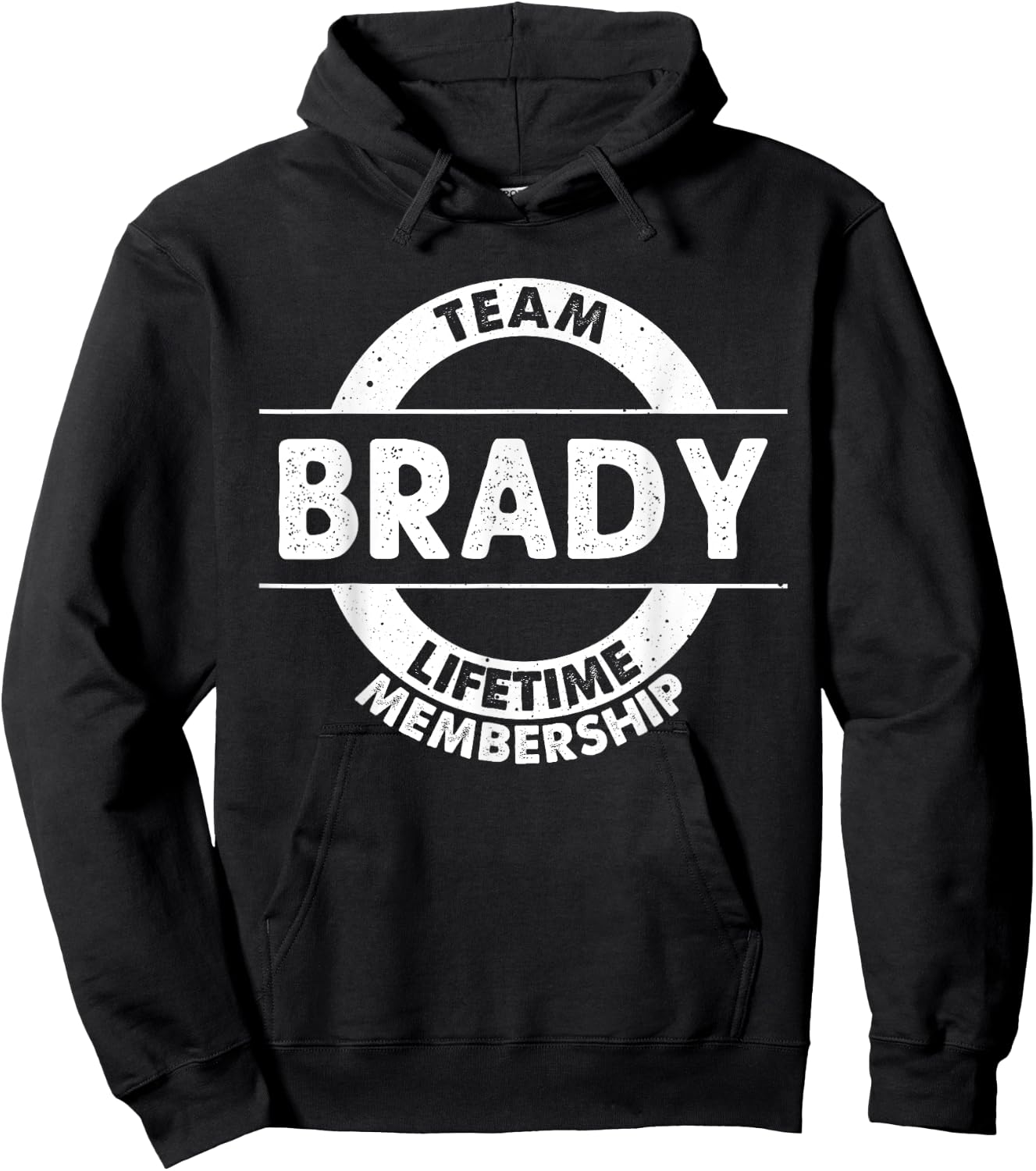 BRADY Gift Funny Surname Family Tree Birthday Reunion Idea Hoodie - Hoodie | Black