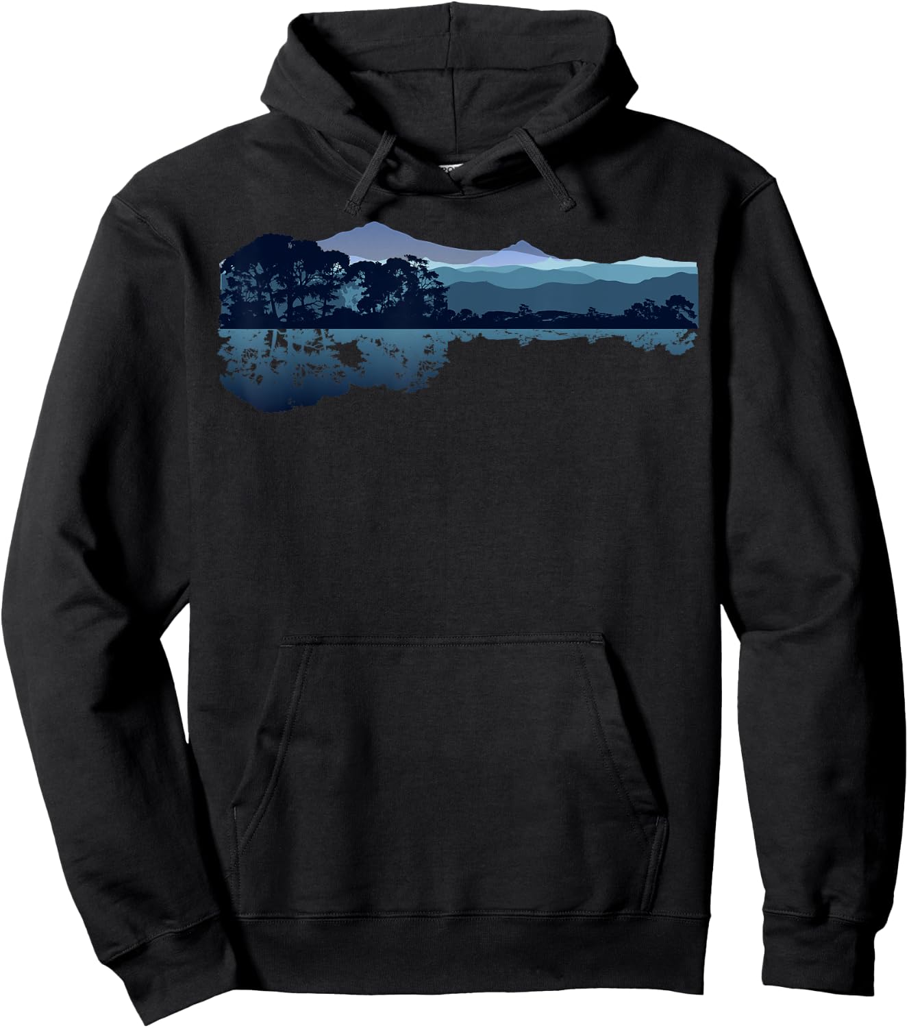 Nature Guitar | Cute Music Environment Lovers Gift Hoodie - Hoodie | Black