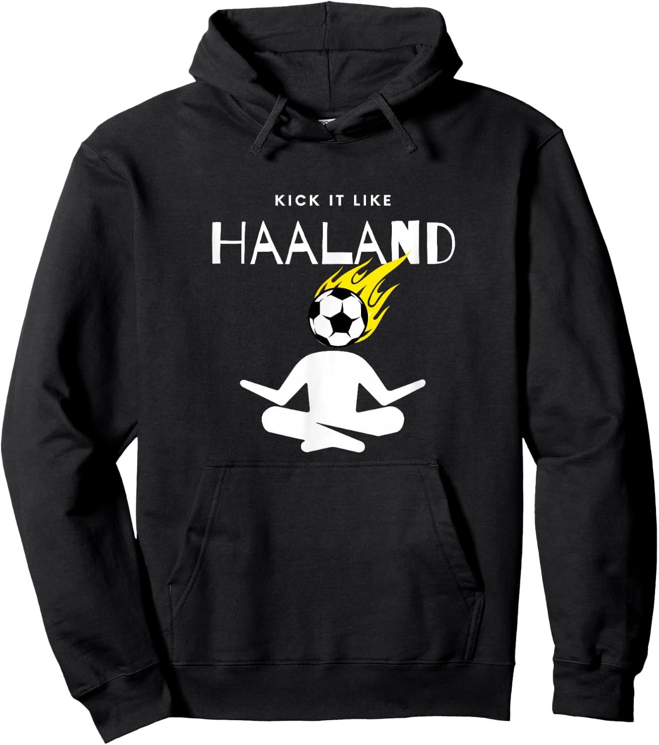 Kick it like HAALAND Hoodie - Hoodie | Black