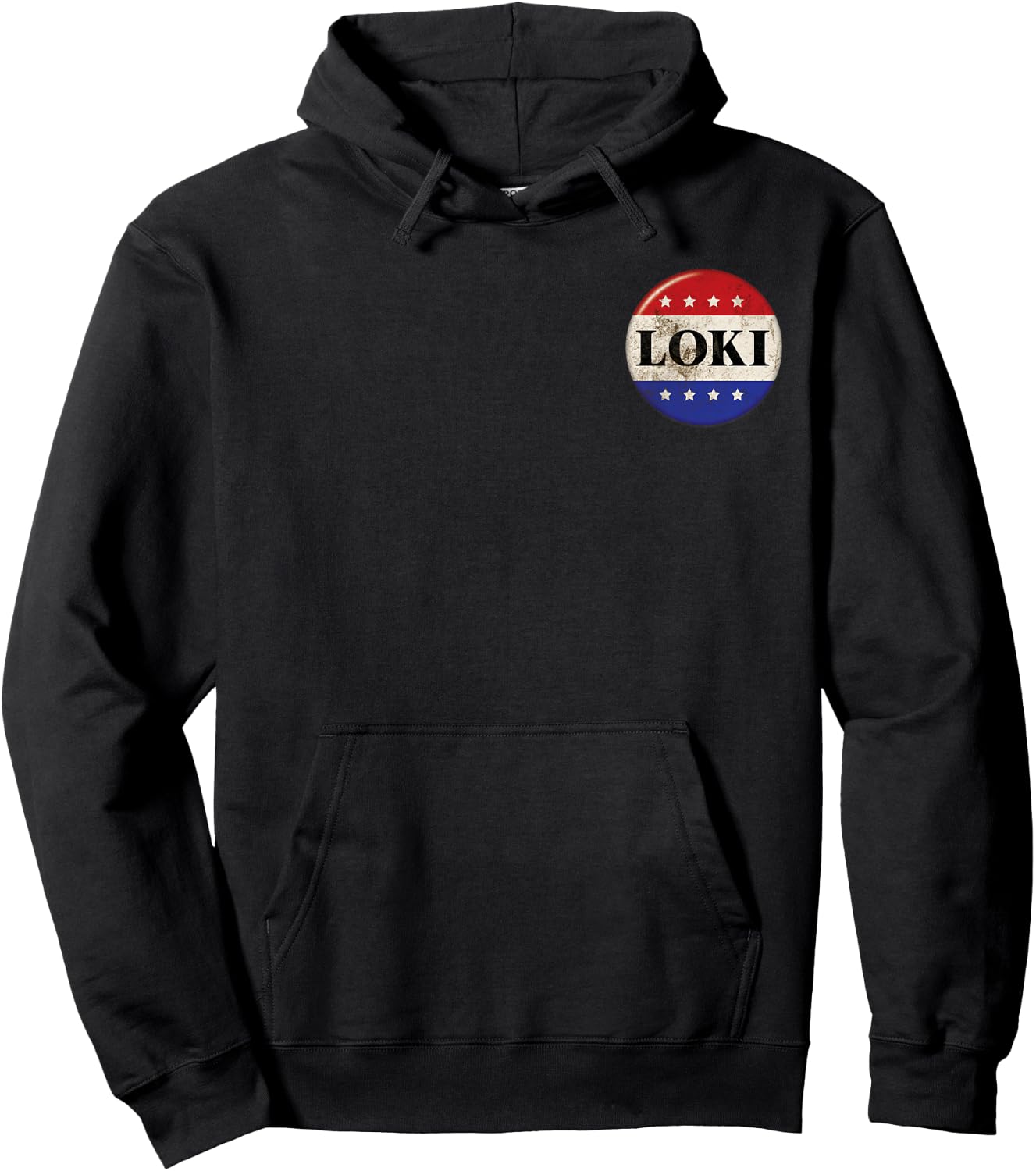 Marvel Loki President Loki Small Button Hoodie - Hoodie | Black