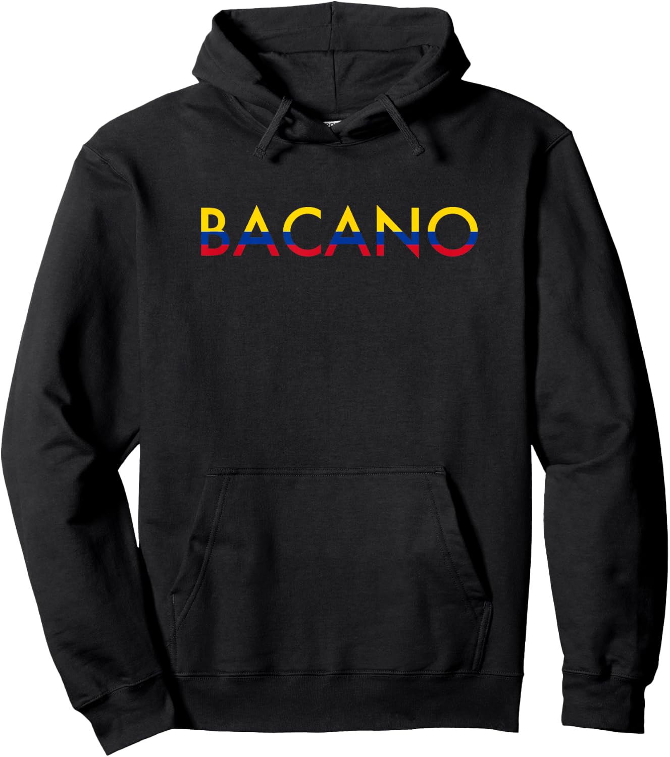 Bacano Colombia Colombian Slang Hoodie - Hoodie | Black
