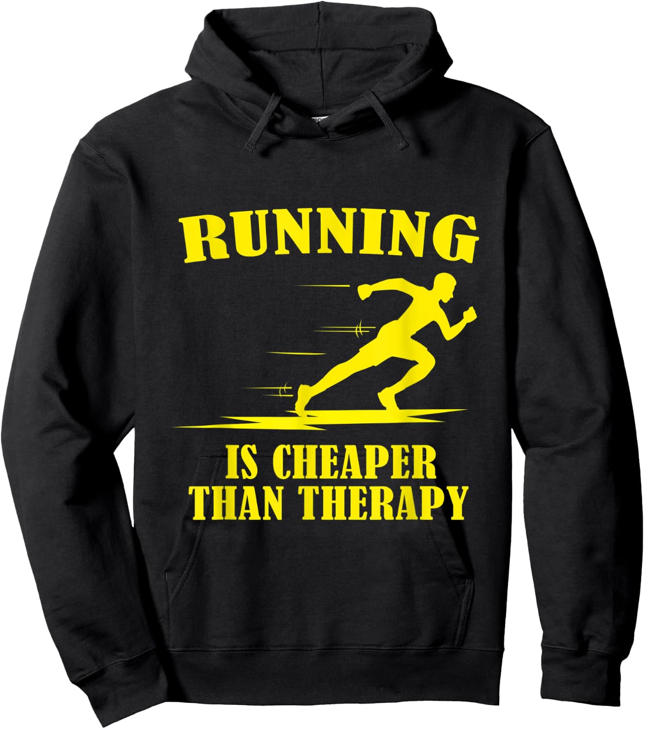 Runner Meme for Running Enthusiast Hoodie - Hoodie | Black