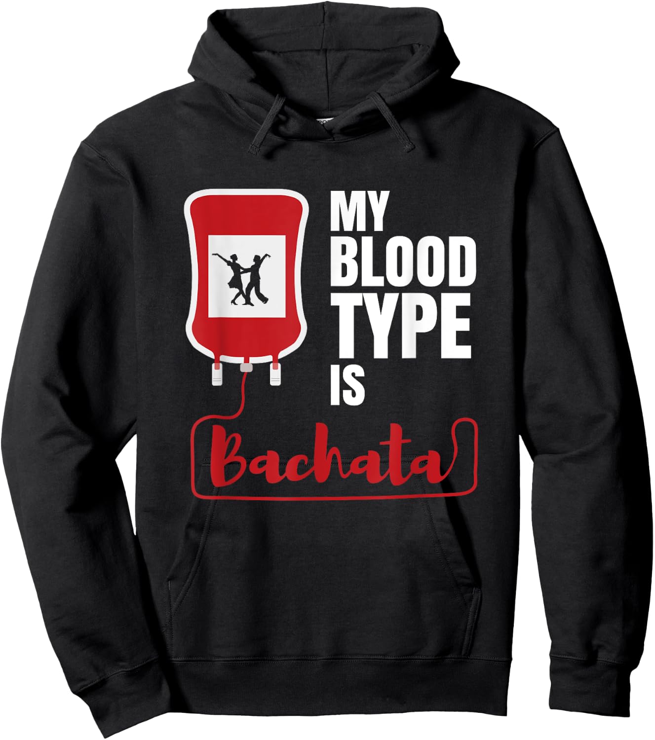 Bachata Gift Latin Dance Dancing Dancer Reggaeton Bachata Hoodie - Hoodie | Black