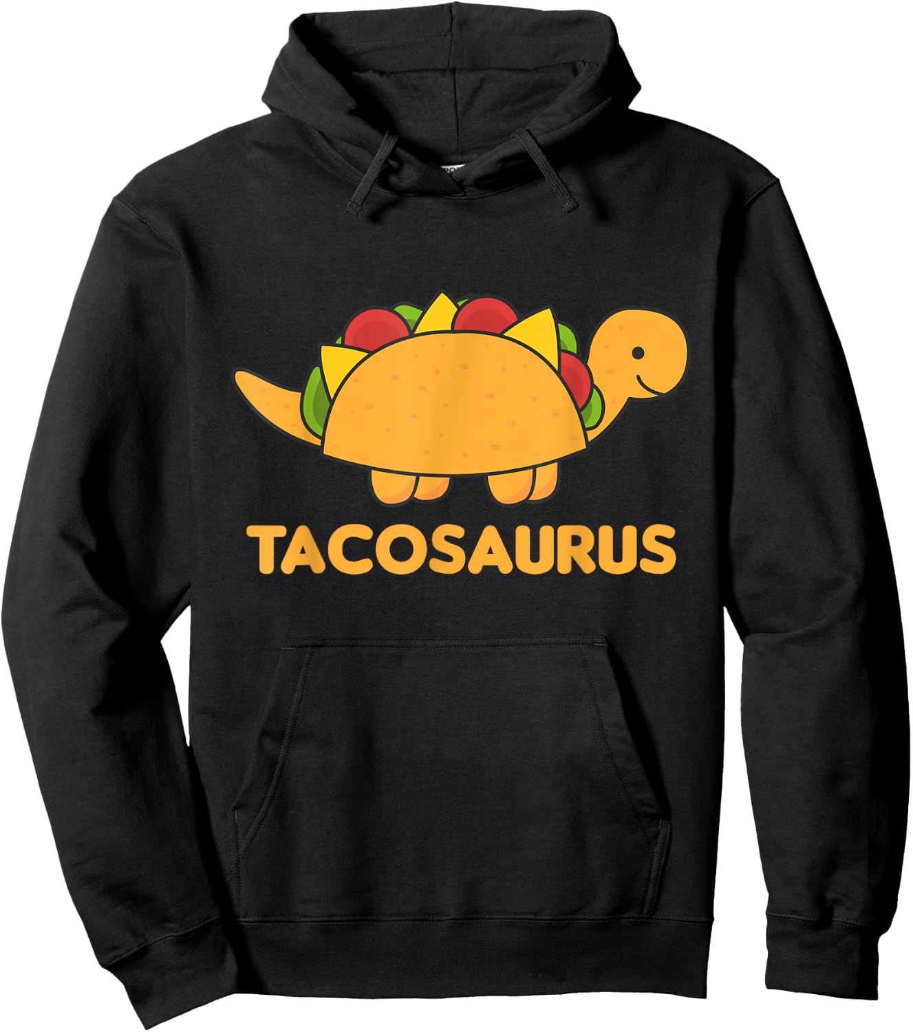 Tacosaurus Cinco De Mayo Dinosaur Funny Dino Saurian Hoodie - Hoodie | Black