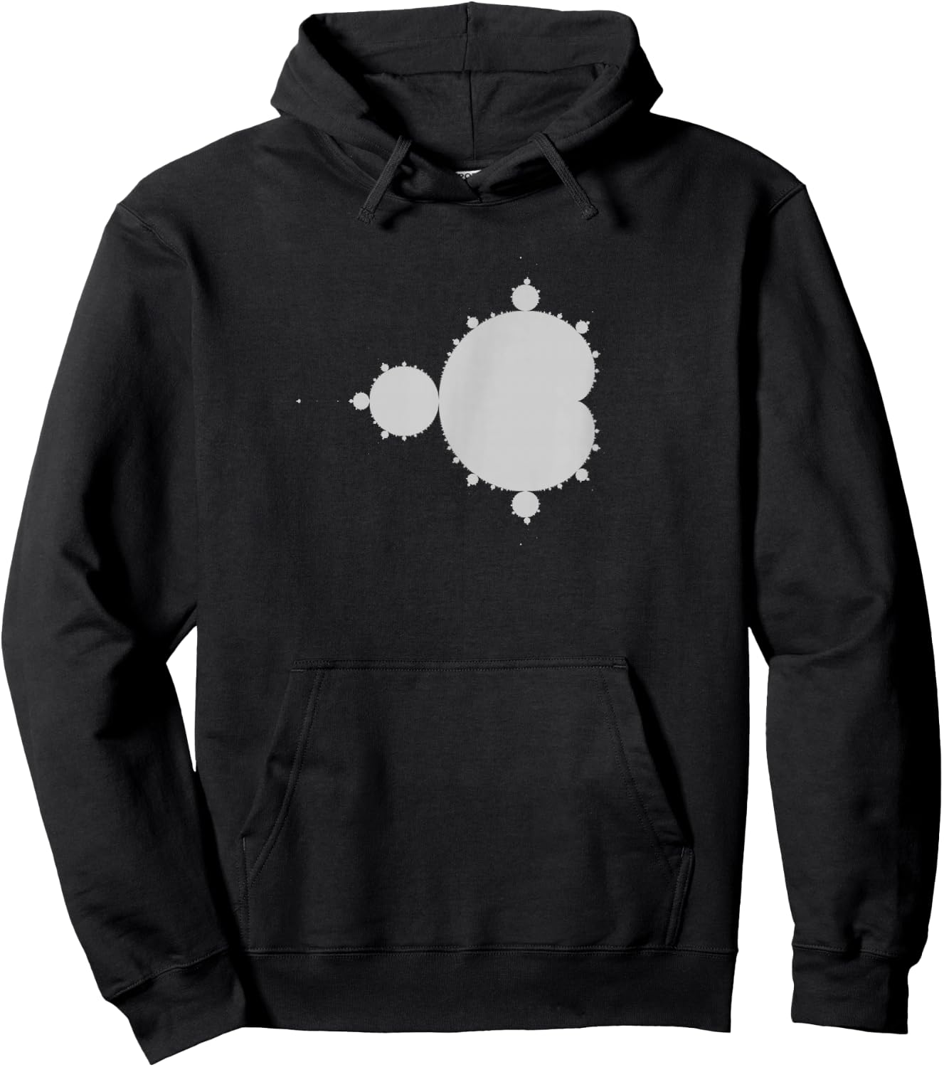 The Mandelbrot Set - Classic Grey Hoodie - Hoodie | Black