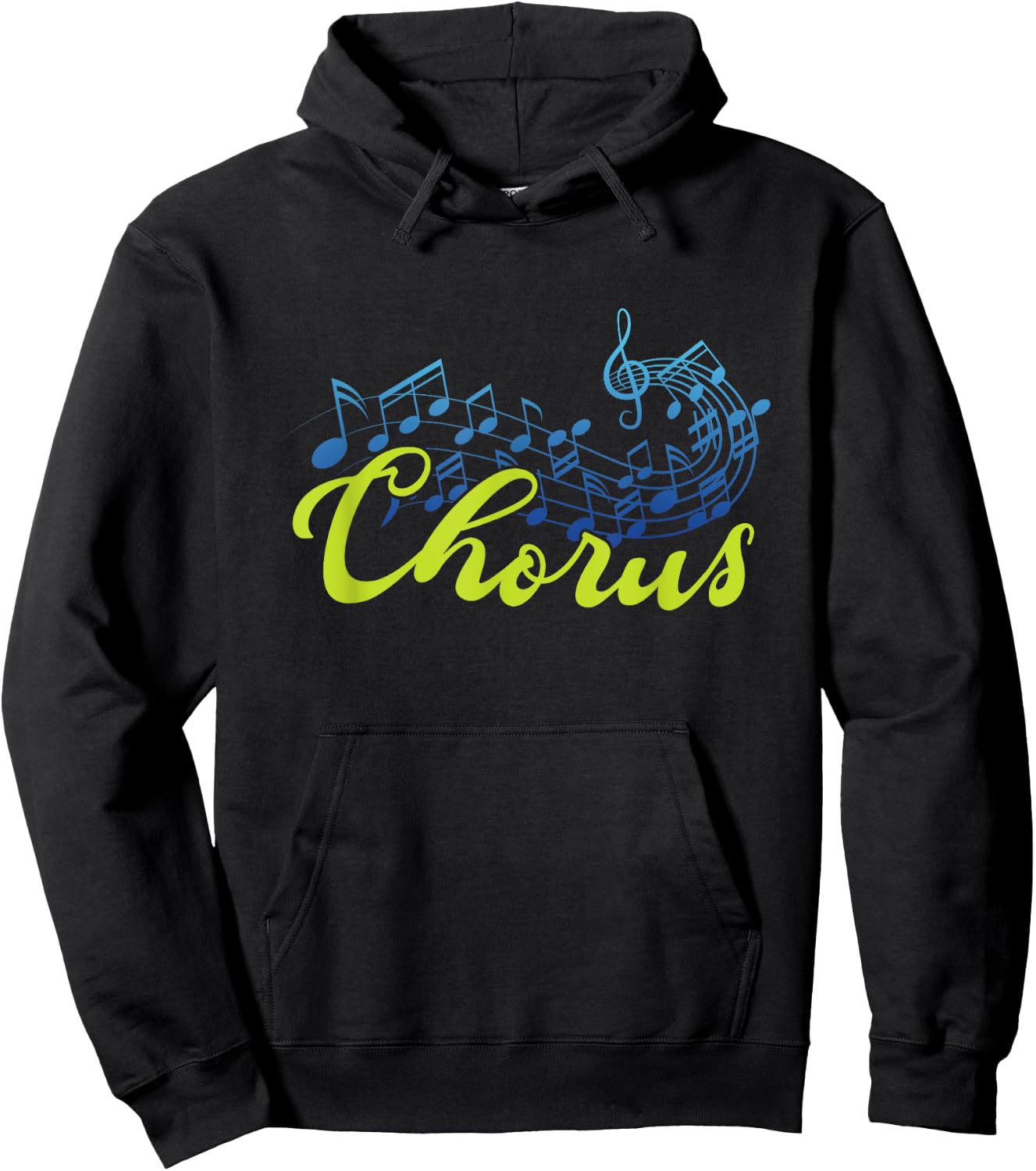 Chorus Choral Music Choir Singer Concert Singing Tenor Gift Hoodie - Hoodie | Black