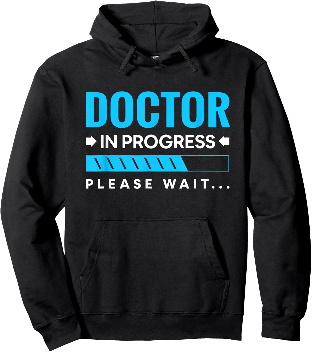 Funny Doctor In Progress Medical Students Hoodie - Hoodie | Black