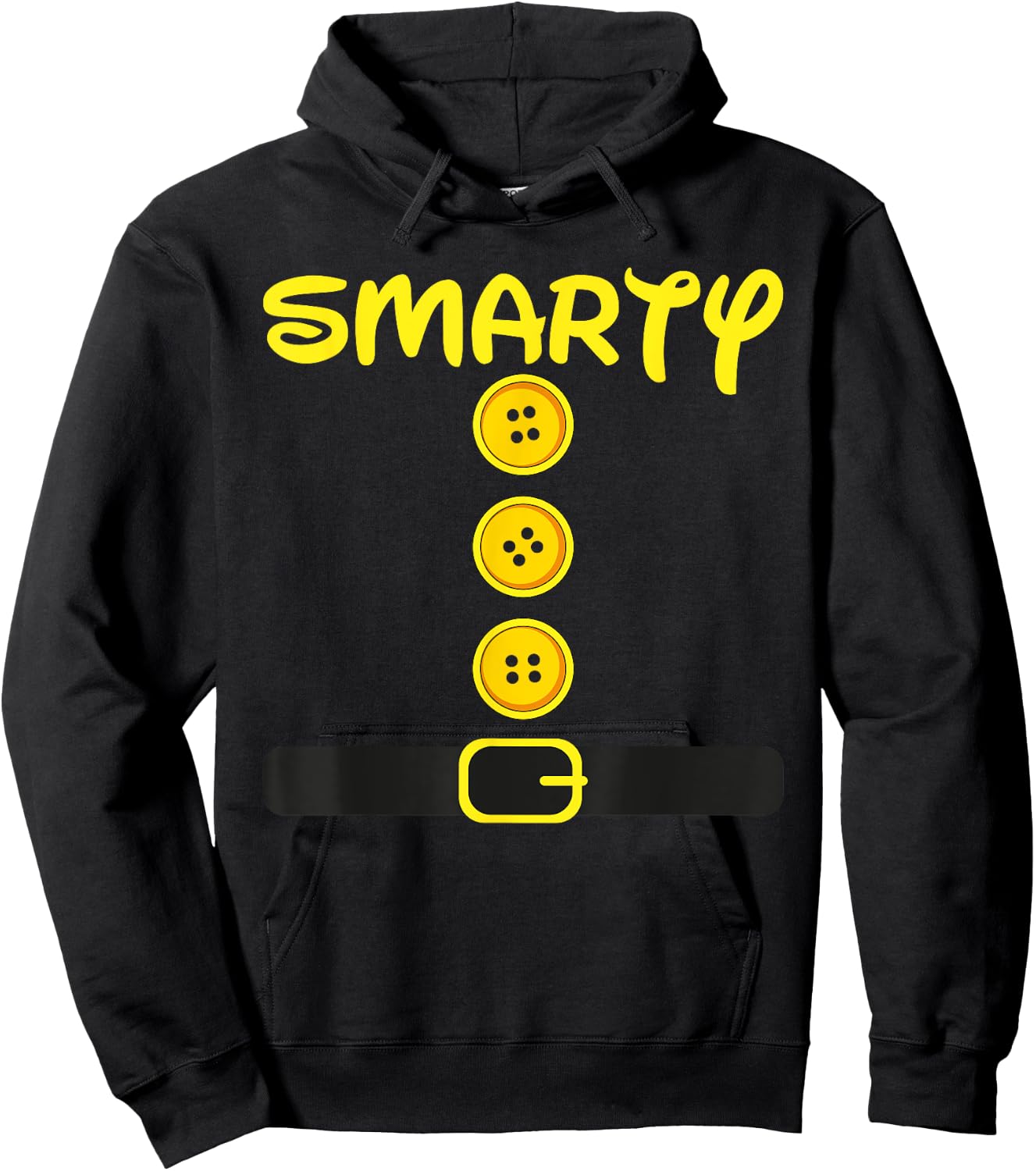Smarty Dwarf Halloween Family Group Color Matching Costume Hoodie - Hoodie | Black