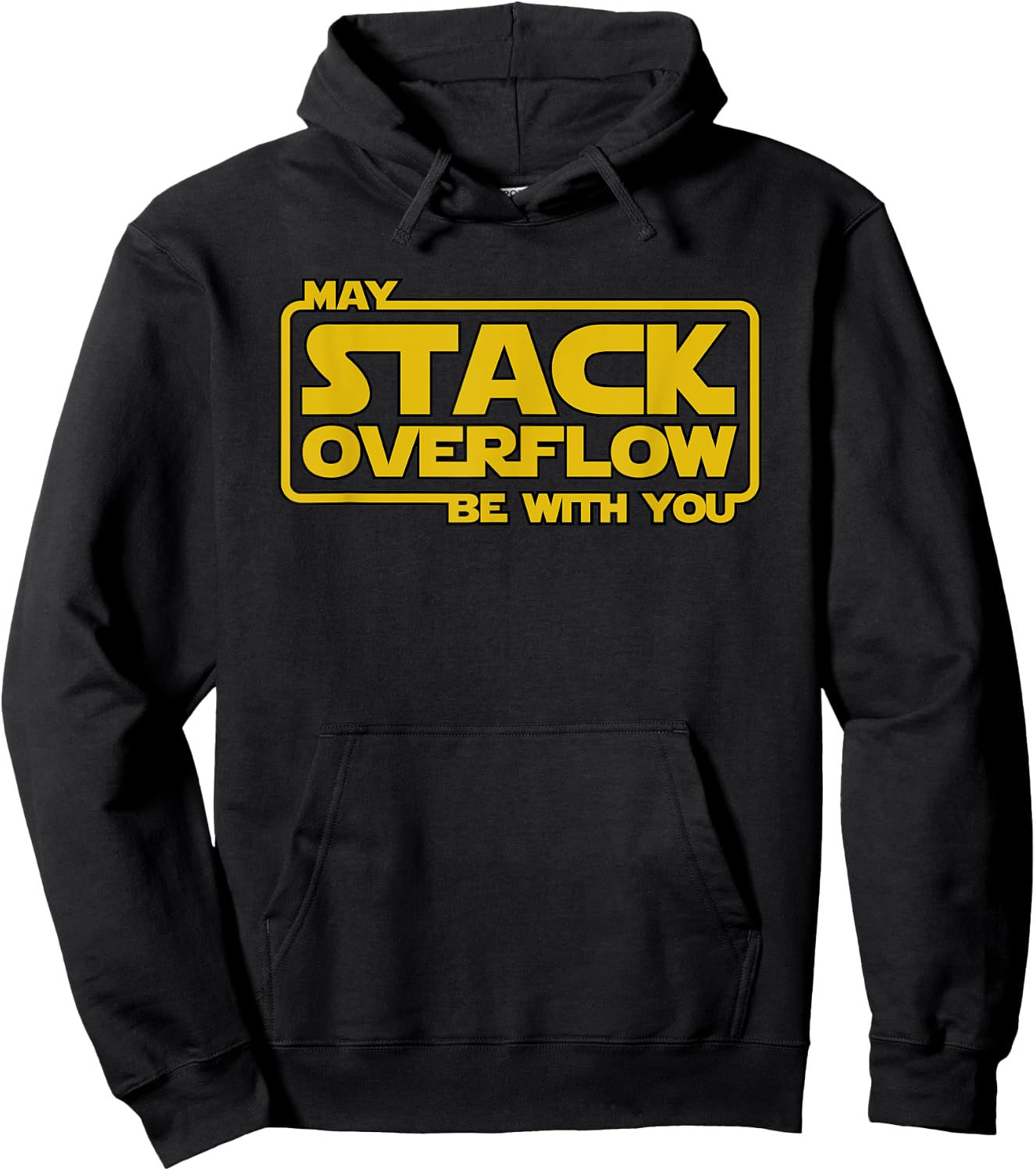 Stack Overflow with You DevOps Java Python Linux Programmer Hoodie - Hoodie | Black