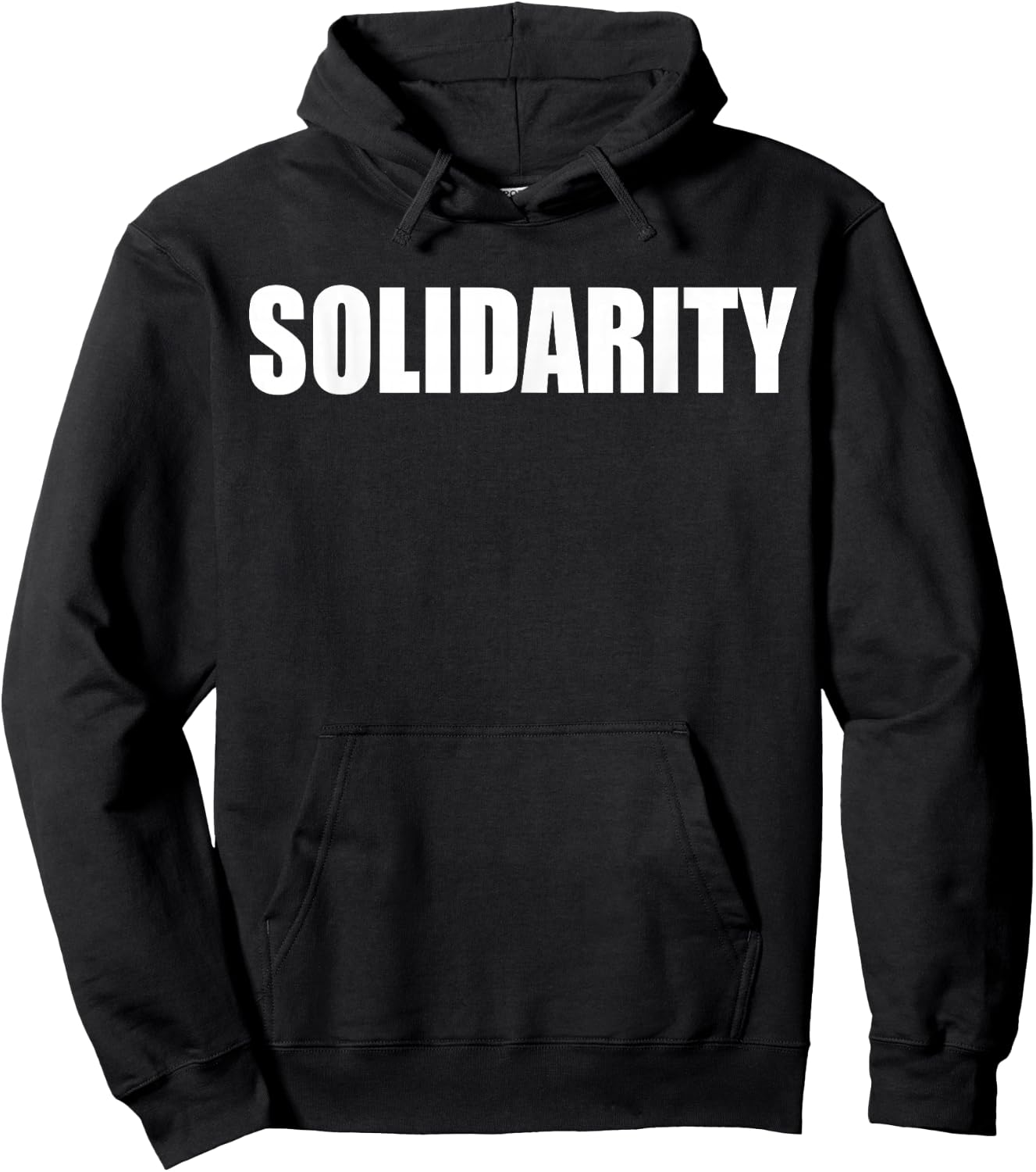 Solidarity Hoodie - Hoodie | Black