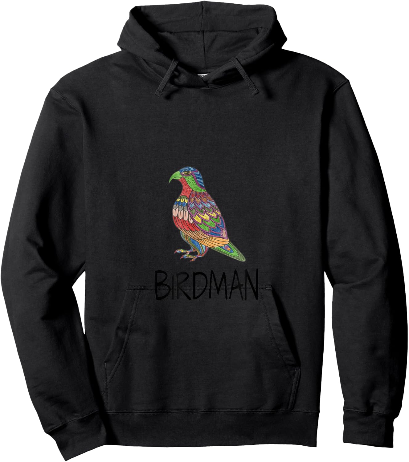 Birdman Funny Colour Pet Creative Design Sweet Springbreak Hoodie - Hoodie | Black