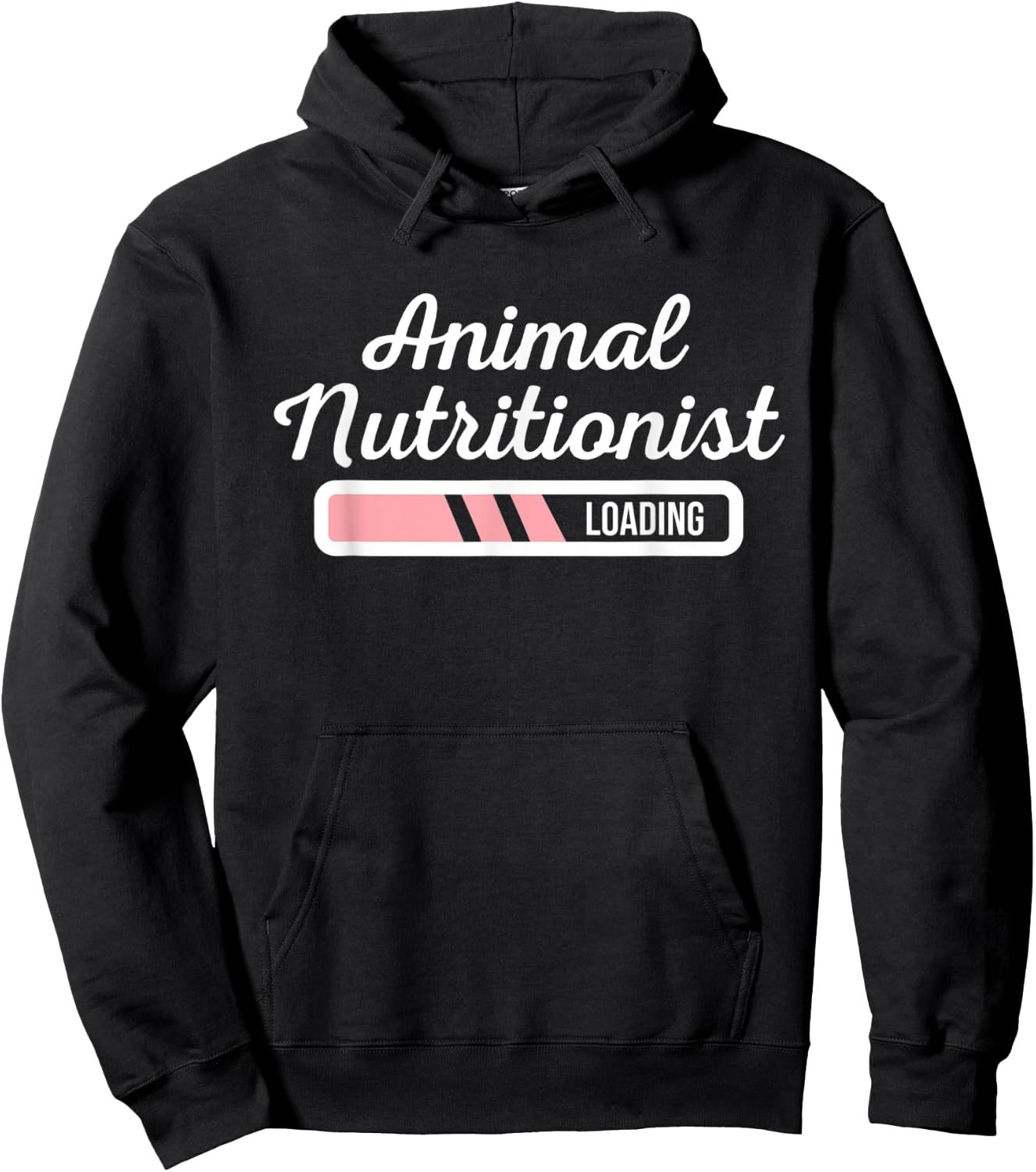 Animal Nutritionist Loading - Veterinary Nutritionists Gift Hoodie - Hoodie | Black