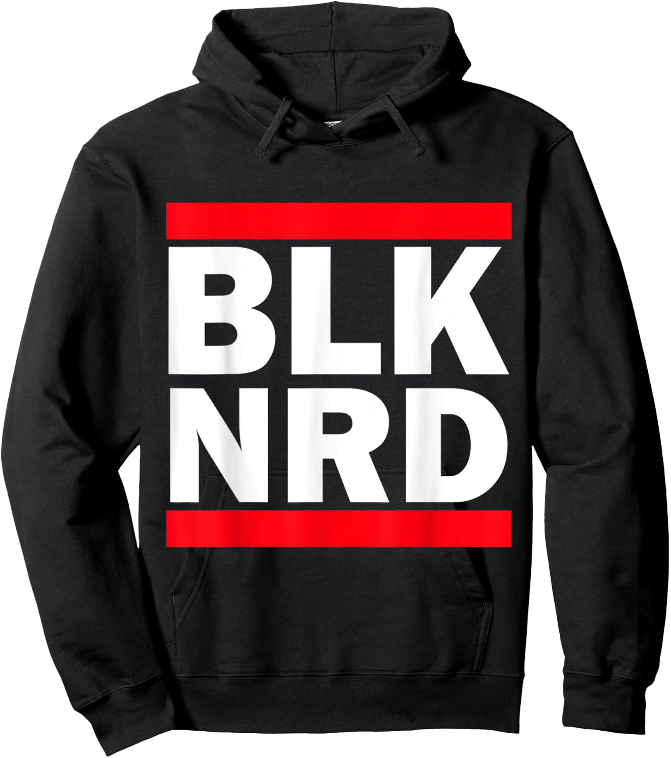 Blk Nrd Hip Hop Hoodie - Hoodie | Black