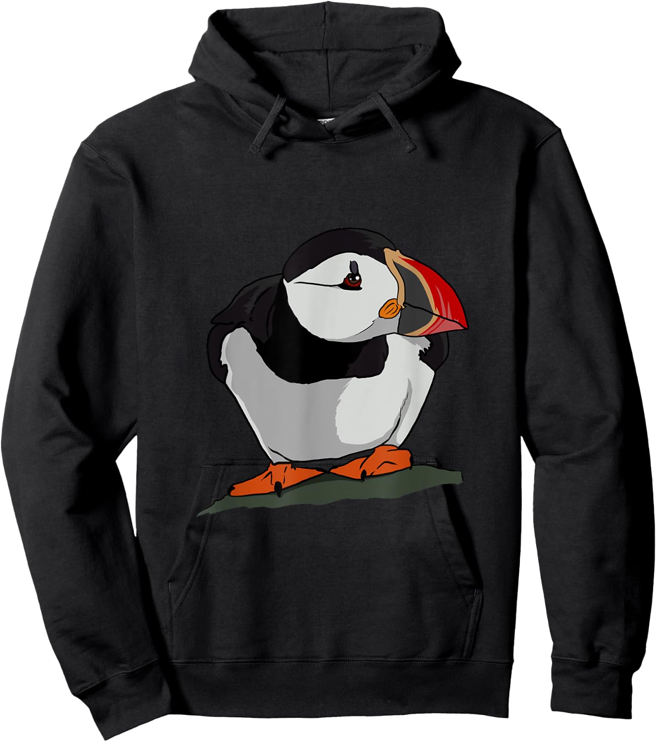 Cute Puffin Baby Gift for Observers Hoodie - Hoodie | Black