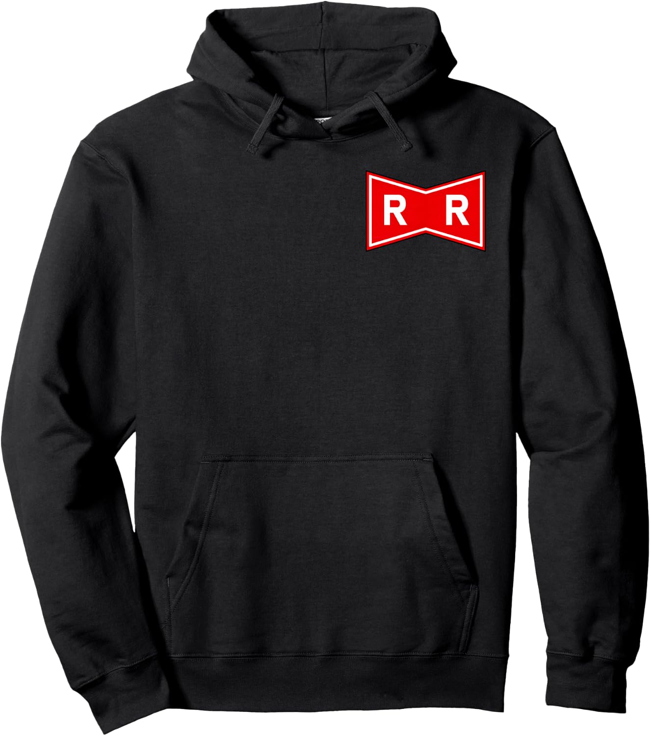 Aesthetic Red Ribbon Hoodie - Hoodie | Black