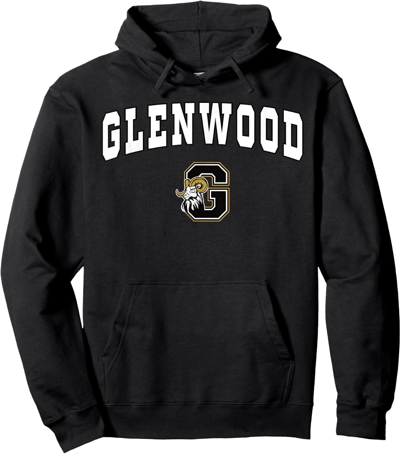 Glenwood High School Rams Hoodie - Hoodie | Black