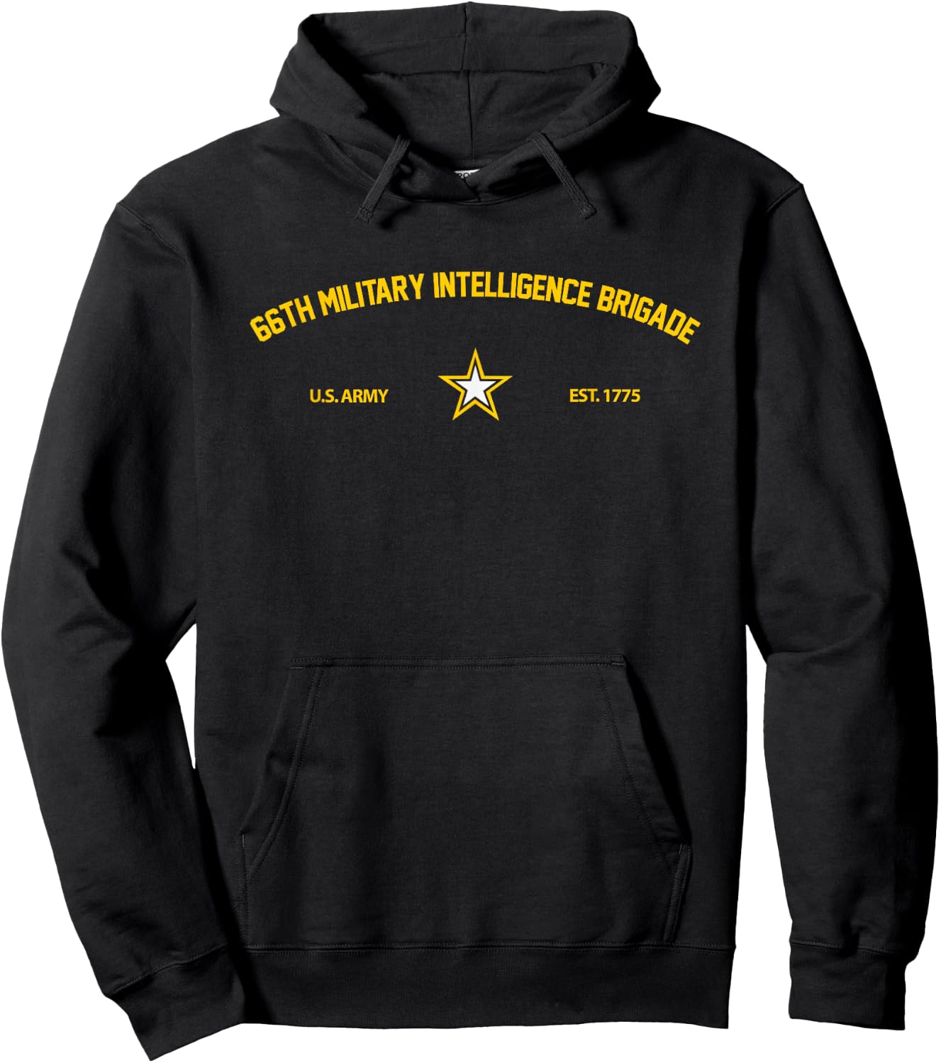 US Army 66th Military Intelligence Brigade Hoodie - Hoodie | Black