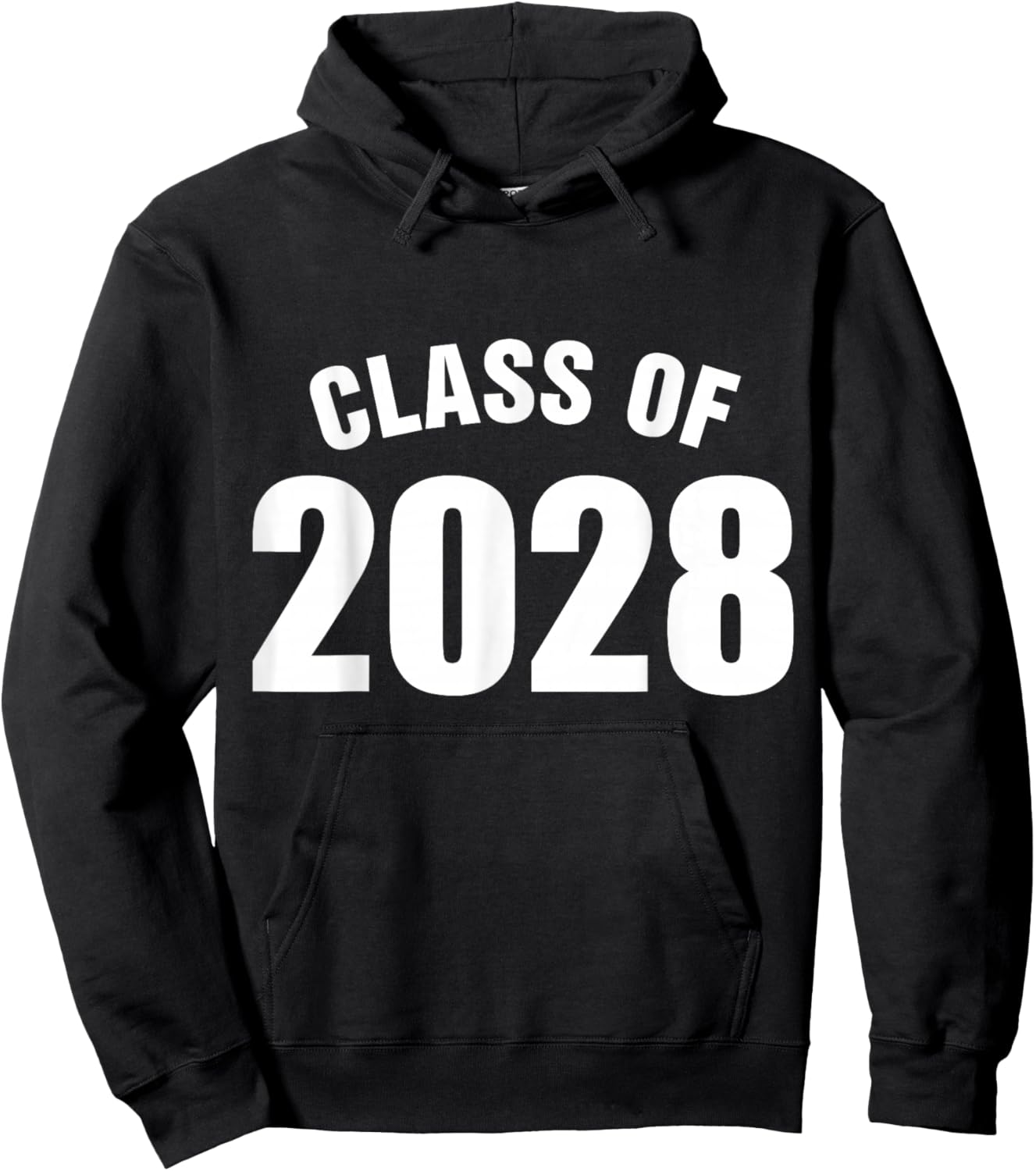 Class Of 2028 Senior Graduation School Hoodie - Hoodie | Black