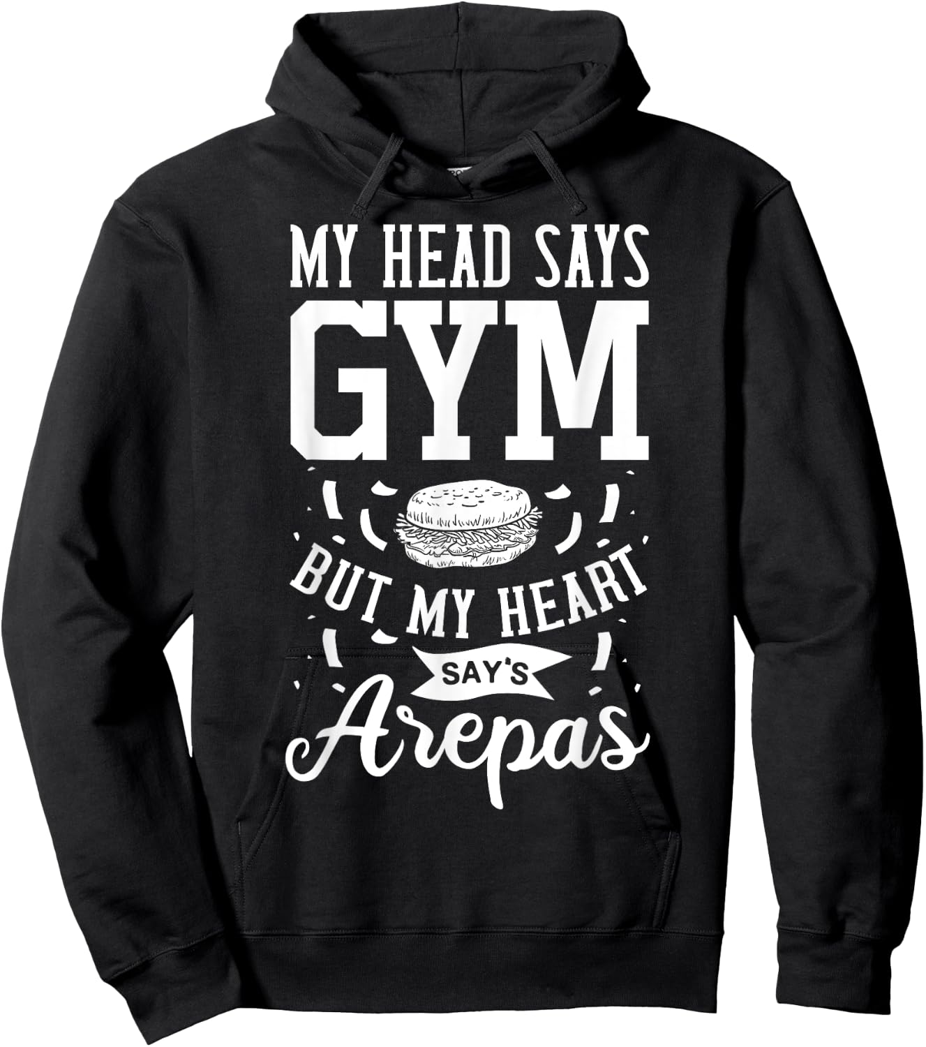 Arepa Venezuela Colombia Hoodie - Hoodie | Black