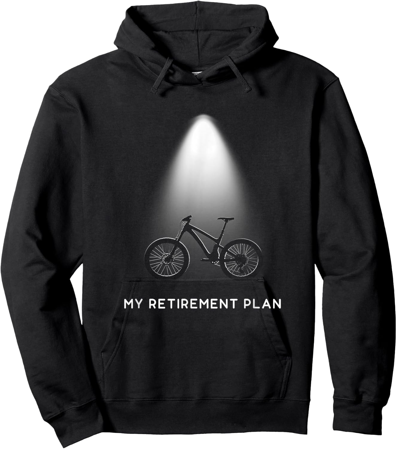 Funny Mountain Bike Apparel - MTB Mountain Bike Hoodie - Hoodie | Black