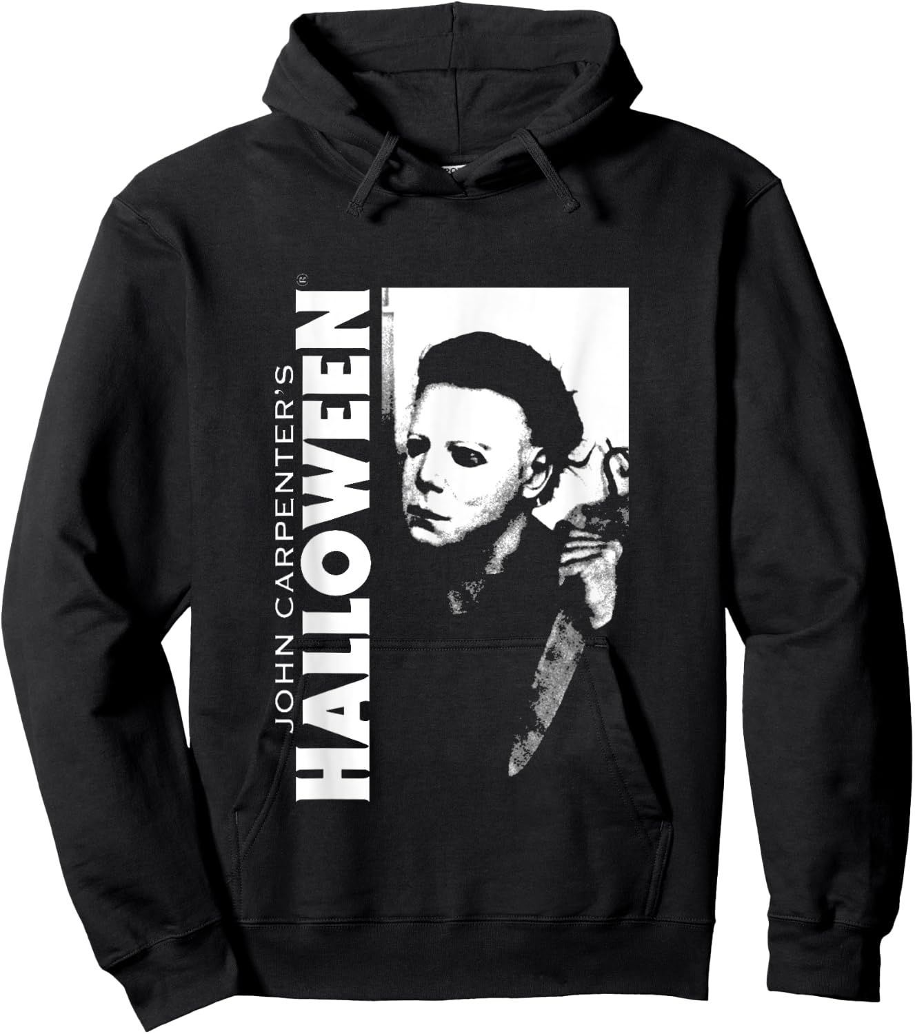 Halloween Michael Myers Hunting For Laurie Hoodie - Hoodie | Black