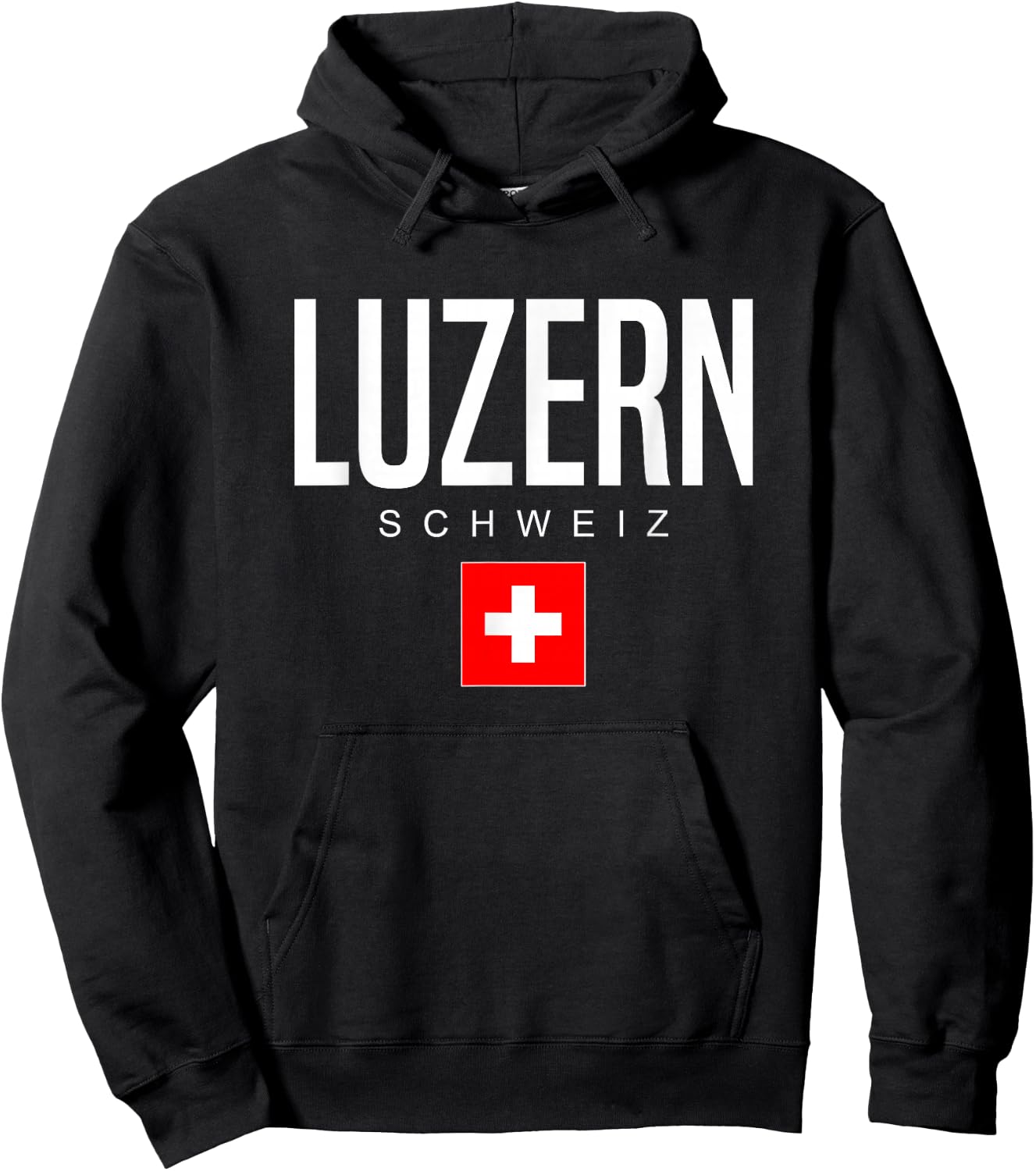 Lucerne Switzerland Hoodie - Hoodie | Black