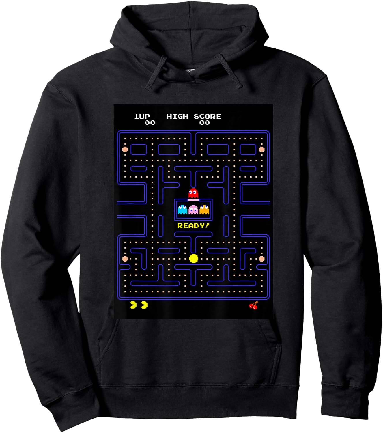 Pac-man Hoodie - Hoodie | Black