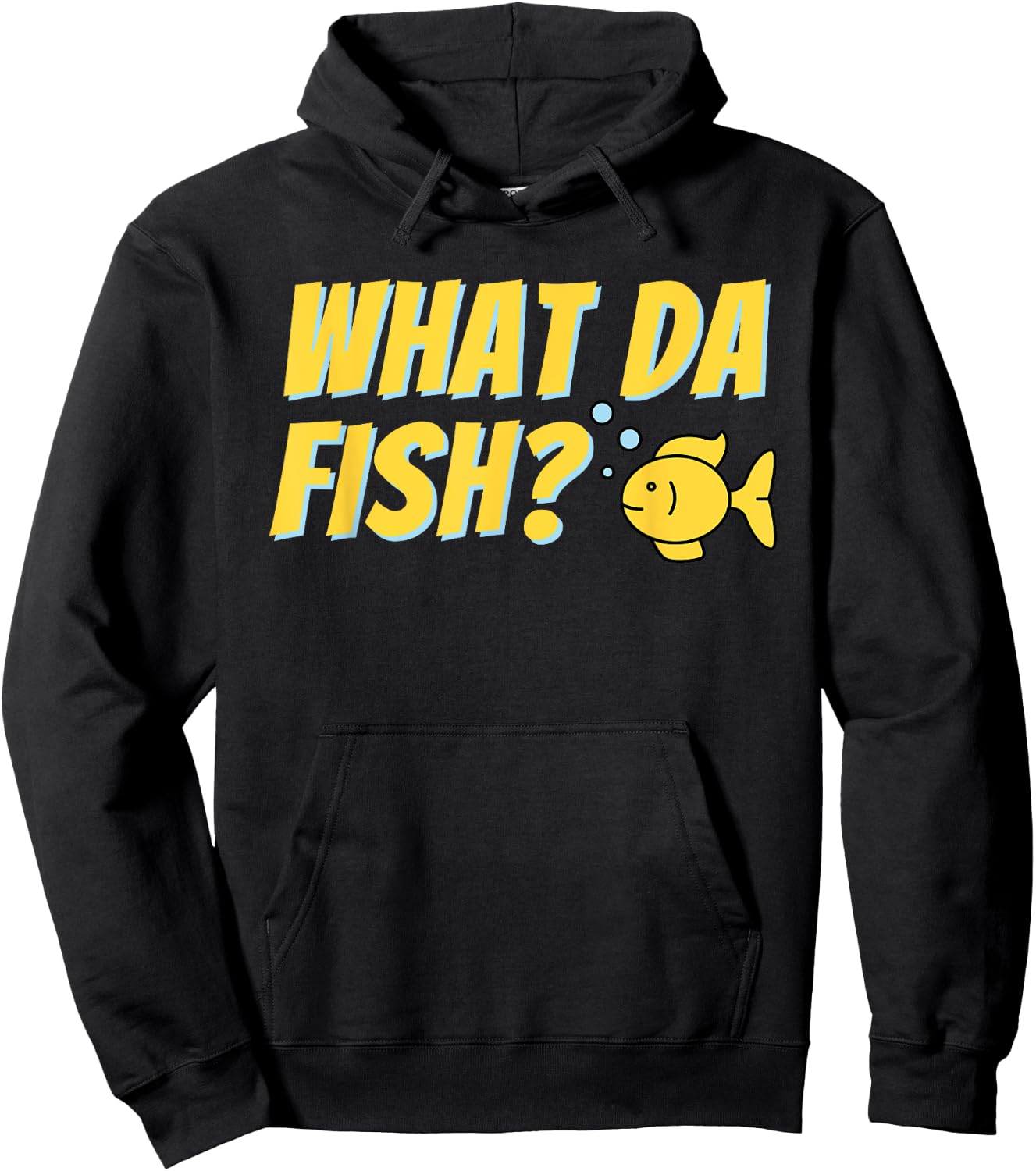 What da Fish? - Fish Keeper Fishkeeping Aquascaper Aquarist Hoodie - Hoodie | Black