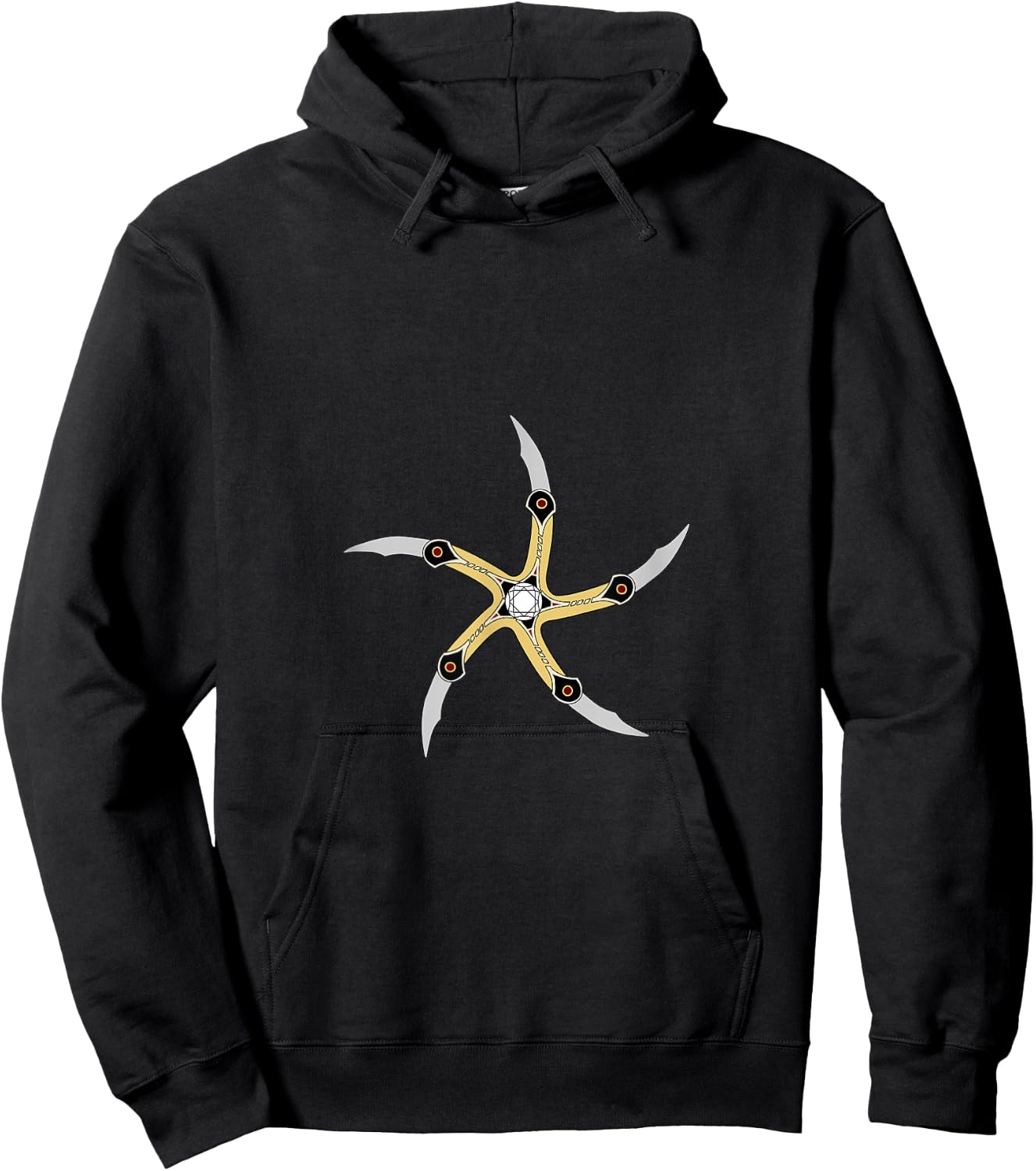 Glaive Krull Throwing Star Hoodie - Hoodie | Black