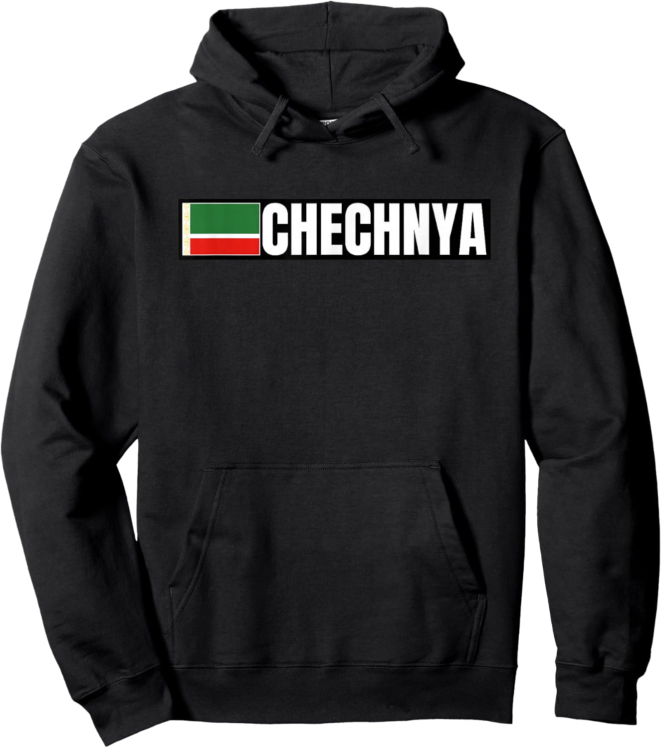 Chechnya Flag Hoodie - Hoodie | Black