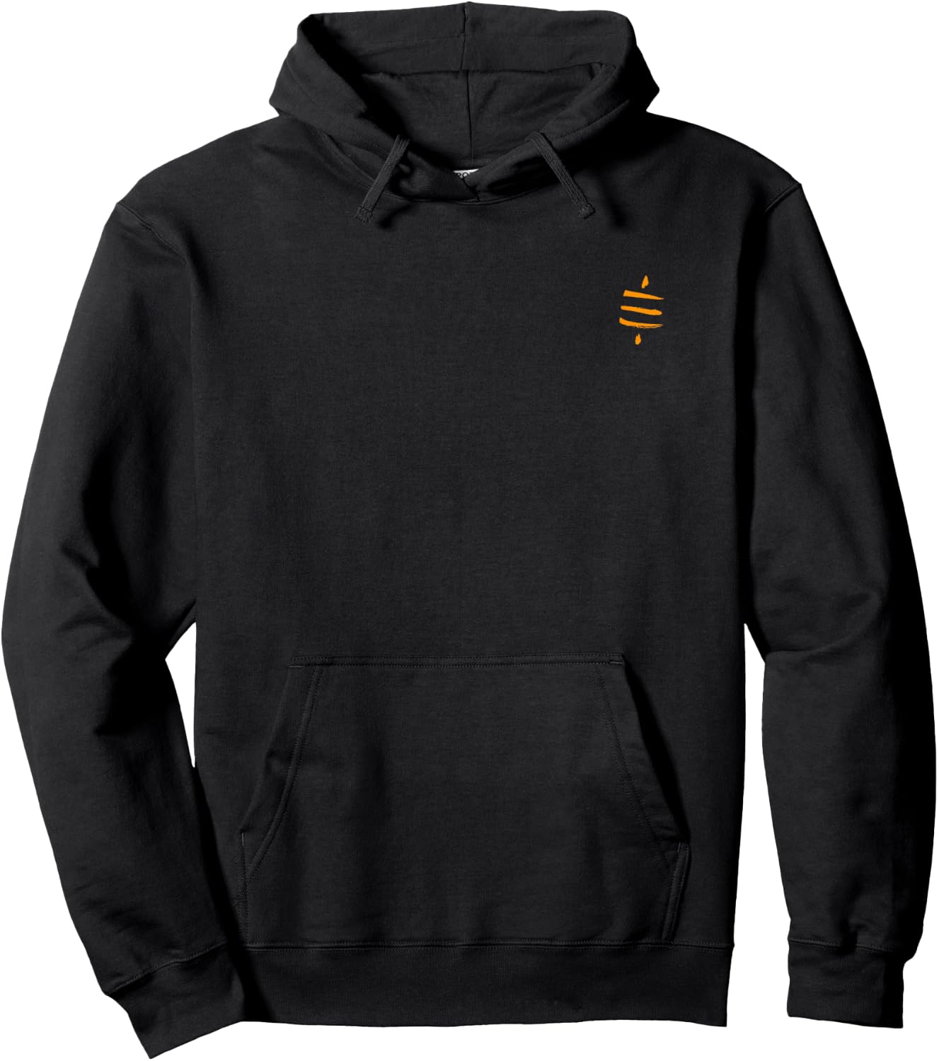 Bitcoin Satoshi Sats Small Symbol Logo Subtle Restrained Hoodie - Hoodie | Black