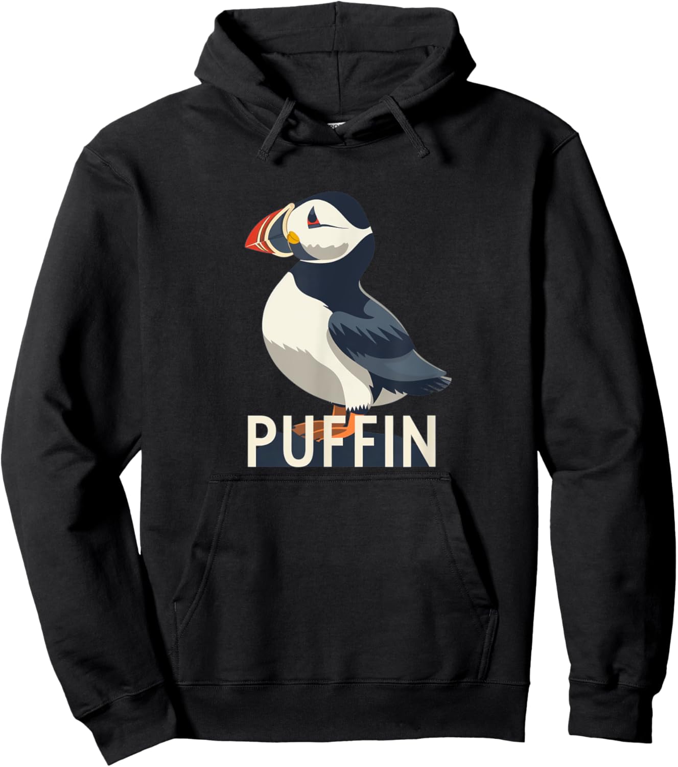 Cute Atlantic Puffin Seabird Costume for Boys and Girls Hoodie - Hoodie | Black