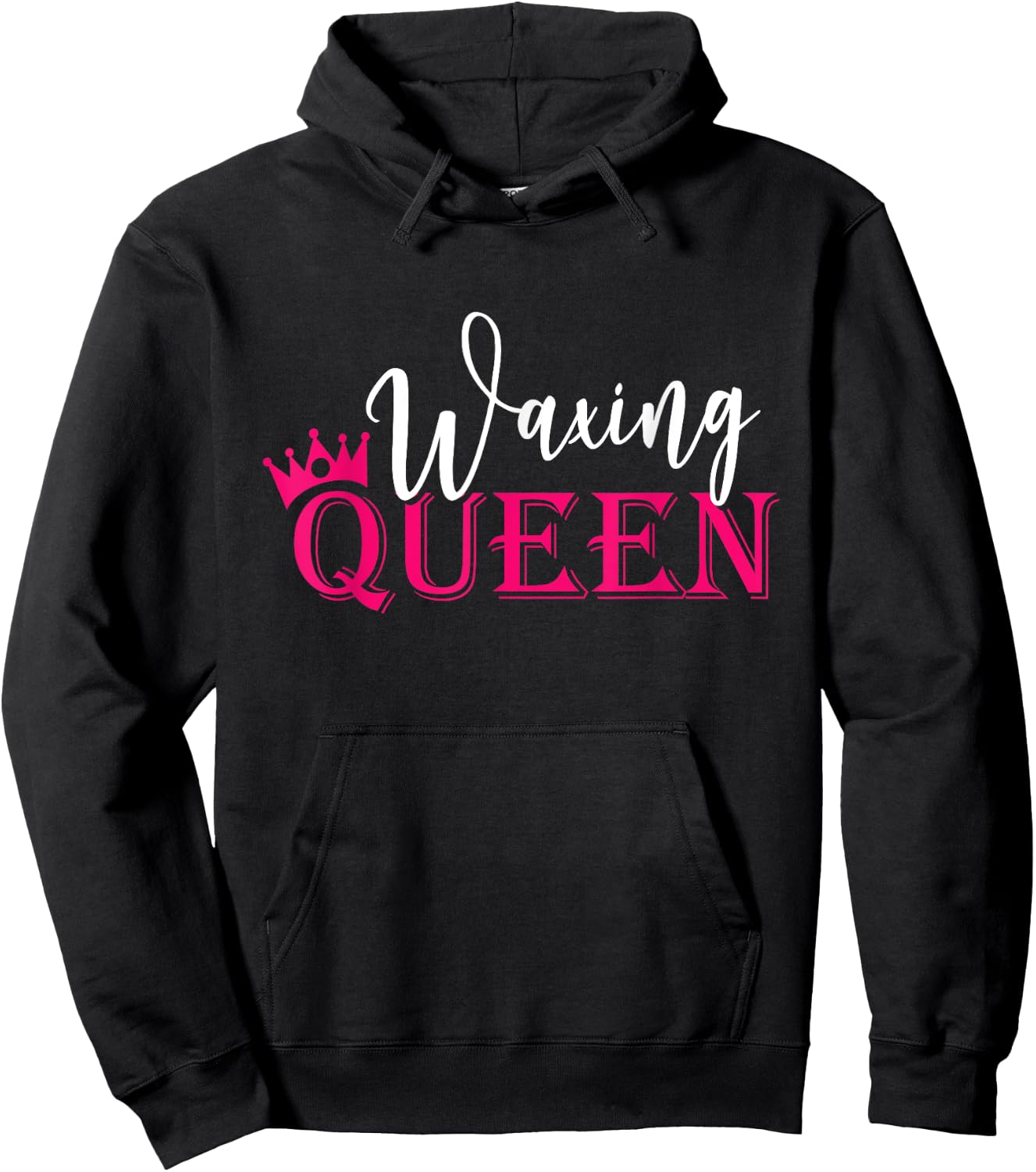 Wax beautician, queen, wax specialist, beautician Hoodie - Hoodie | Black