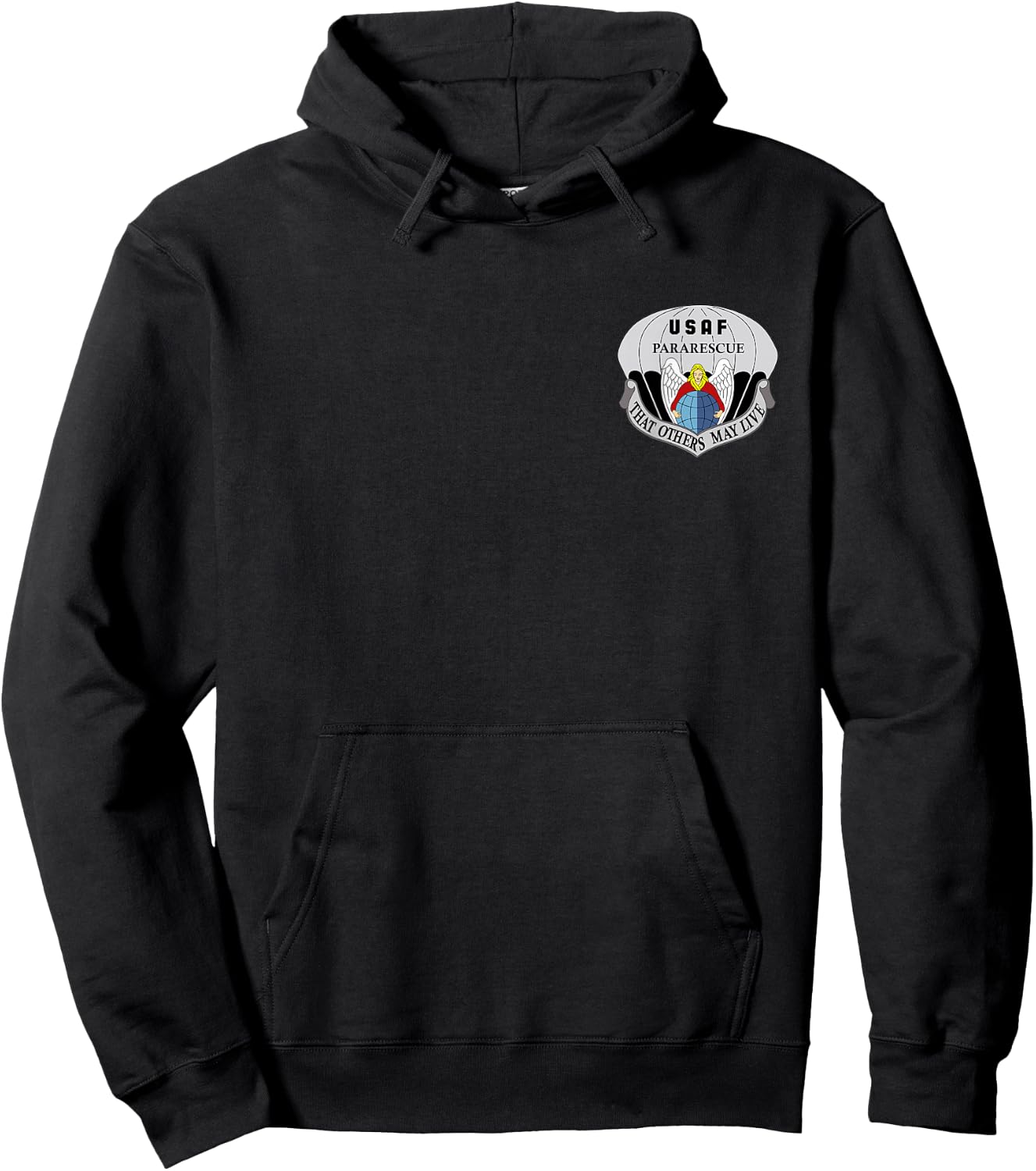 Us Air Force Usaf Pararescue Pj Rescue Medic Recovery Hoodie - Hoodie | Black