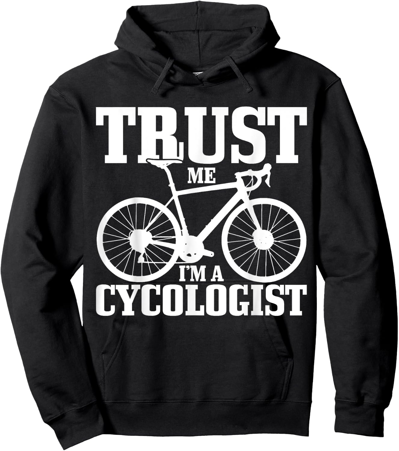 Cycologist Cycling Road Bike Racing Funny Cyclist Gift Hoodie - Hoodie | Black