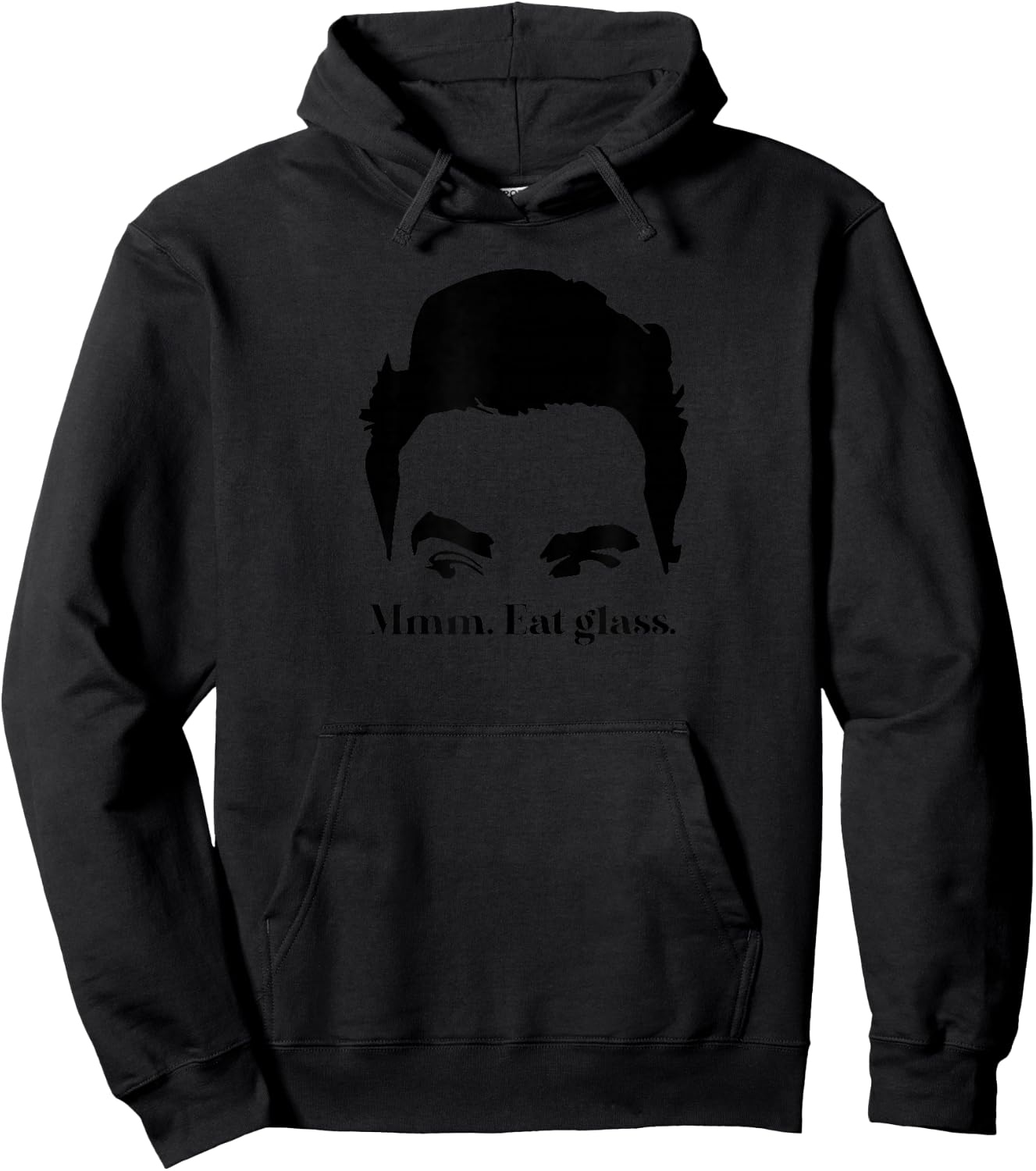 Mmm. Eat glass. Hoodie - Hoodie | Black